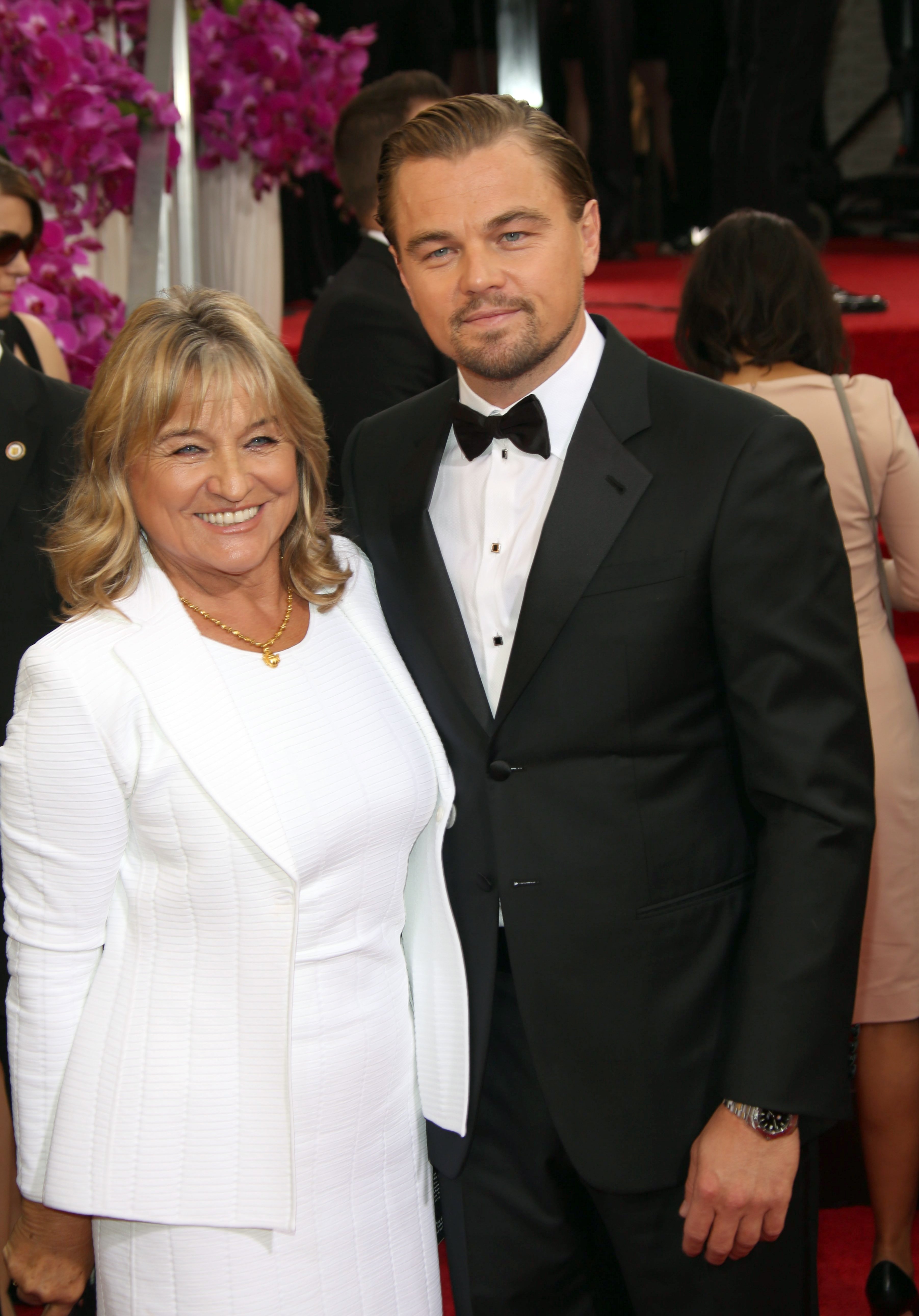 Leonardo DiCaprio and mother Irmelin Indenbirken attend the 71st Annual Golden Globe Awards aka Golden Globes at Hotel Beverly Hilton in Los Angeles, USA, on 12 January 2014 | Source: Getty Images