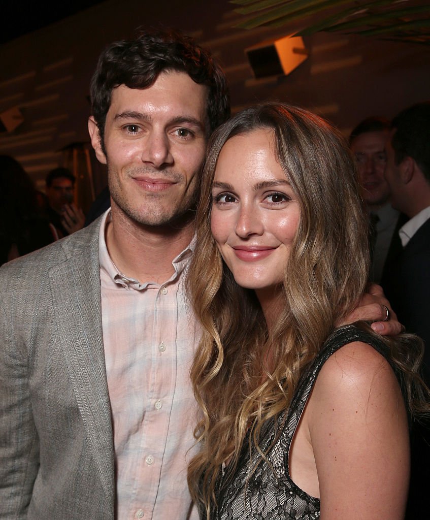 Adam Brody and Leighton Meester at the after party for the premiere pf Crackle's 'Startup', August 2016 | Source: Getty Images