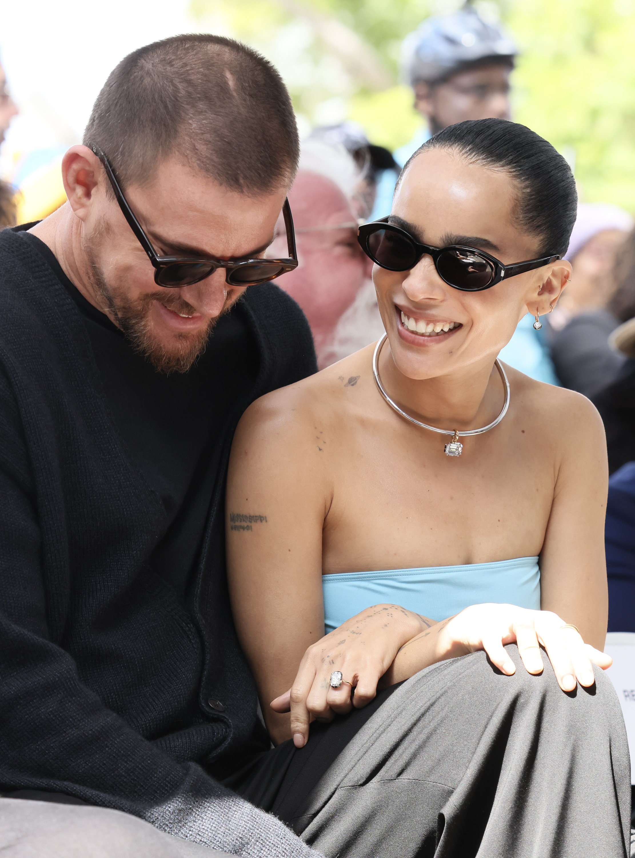 Channing Tatum and Zoë Kravitz. | Source: Getty Images