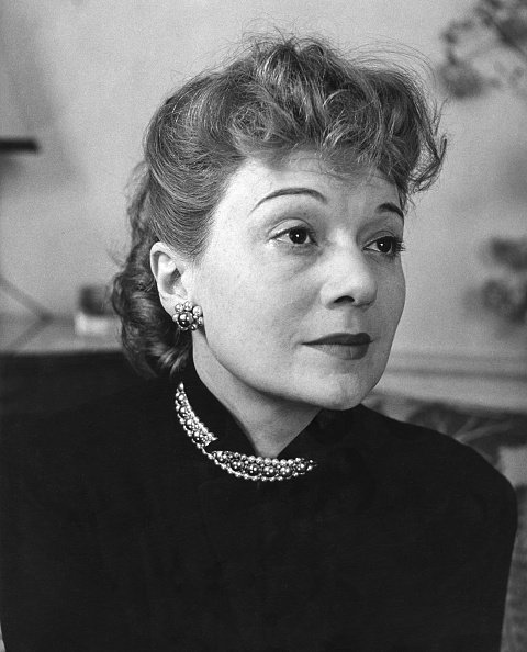 Portrait d'Edwige Feuillère, en février 1948. | Photo : Getty Images