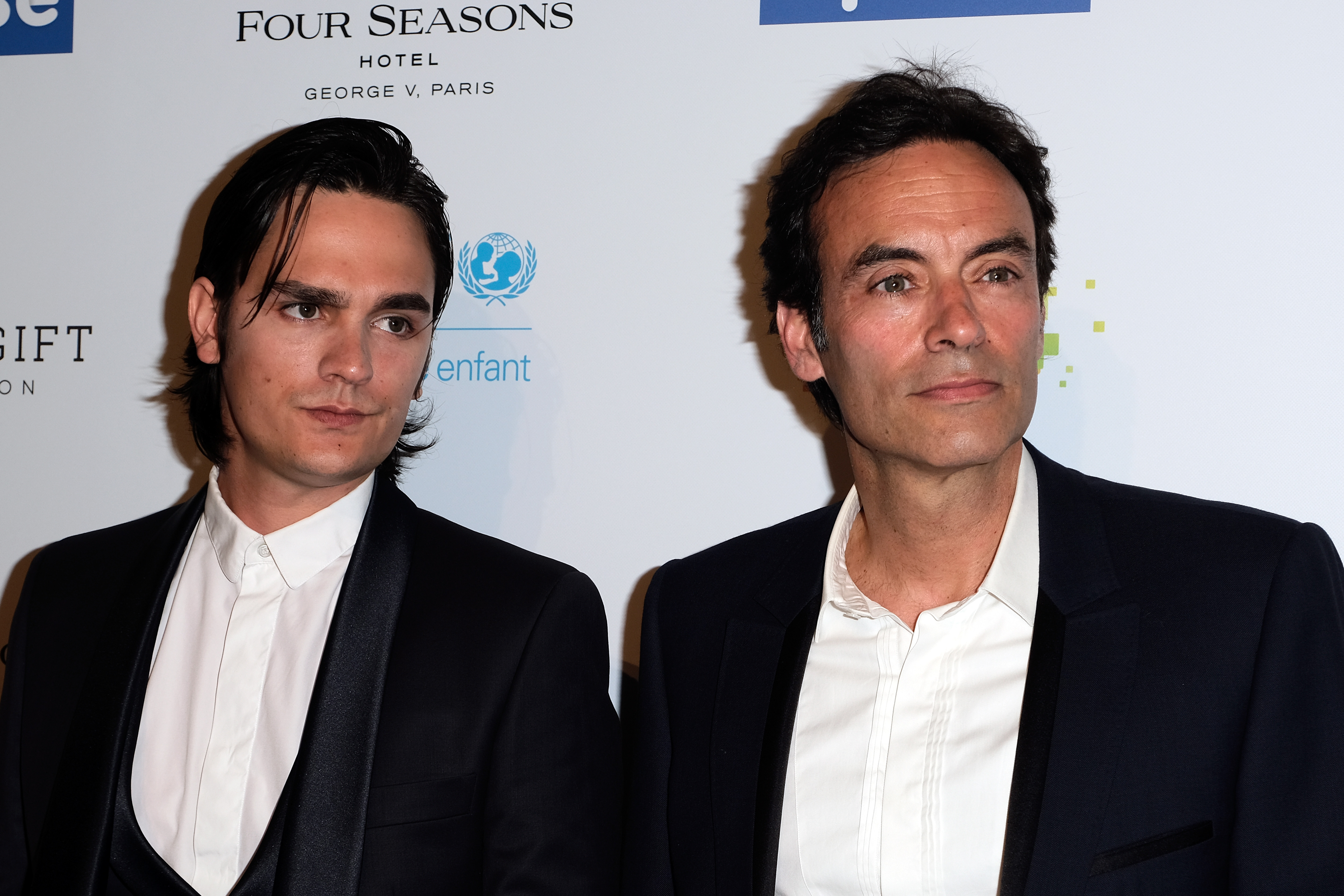 Two of the famous actor's sons at the "Global Gift Gala" in Paris, France on June 3, 2019 | Source: Getty Images