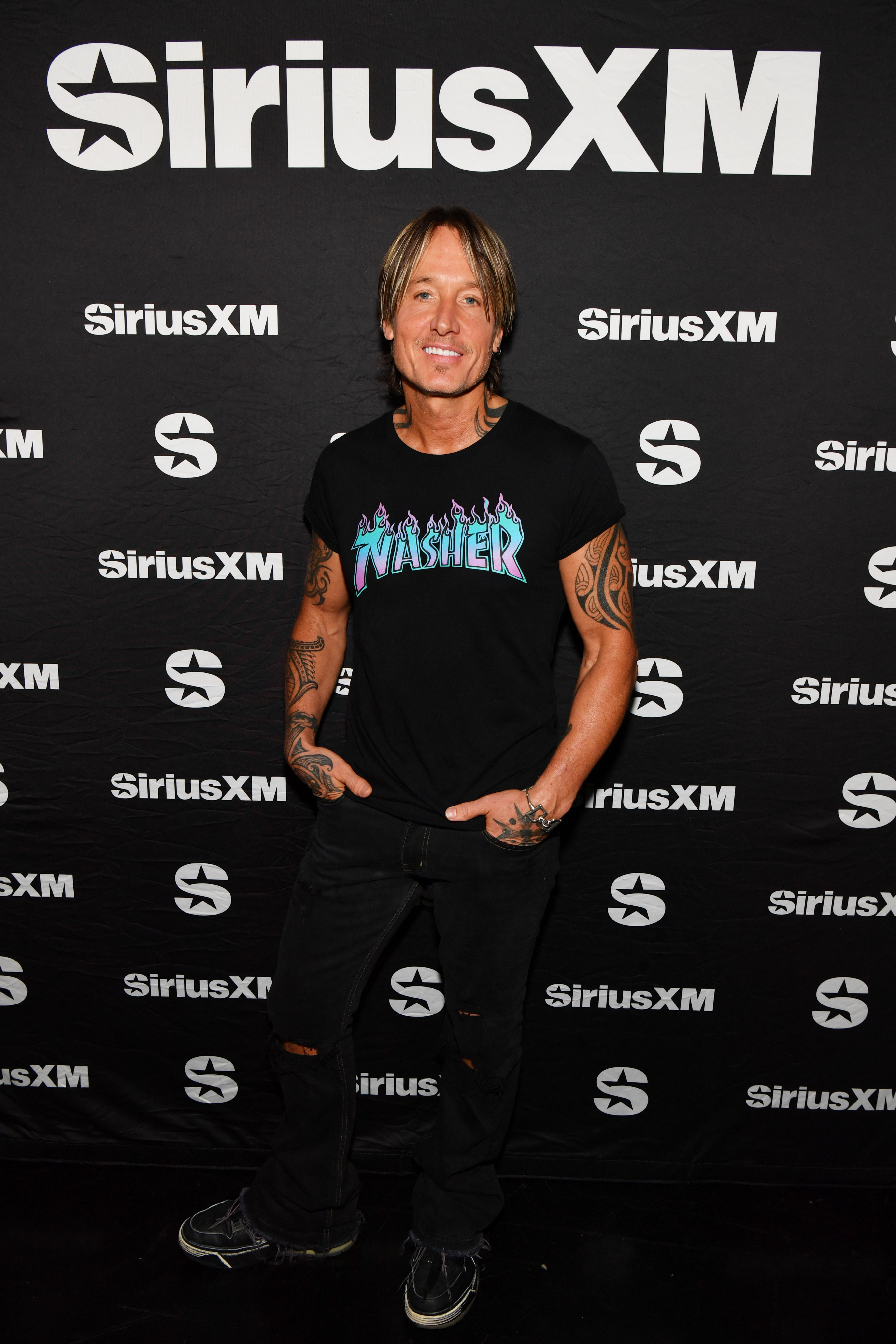 Keith Urban attends SiriusXM The Highway's Music Row Happy Hour: CMA Fest Edition At Chief's In Nashville in Tennessee on June 5, 2025 | Source: Getty Images