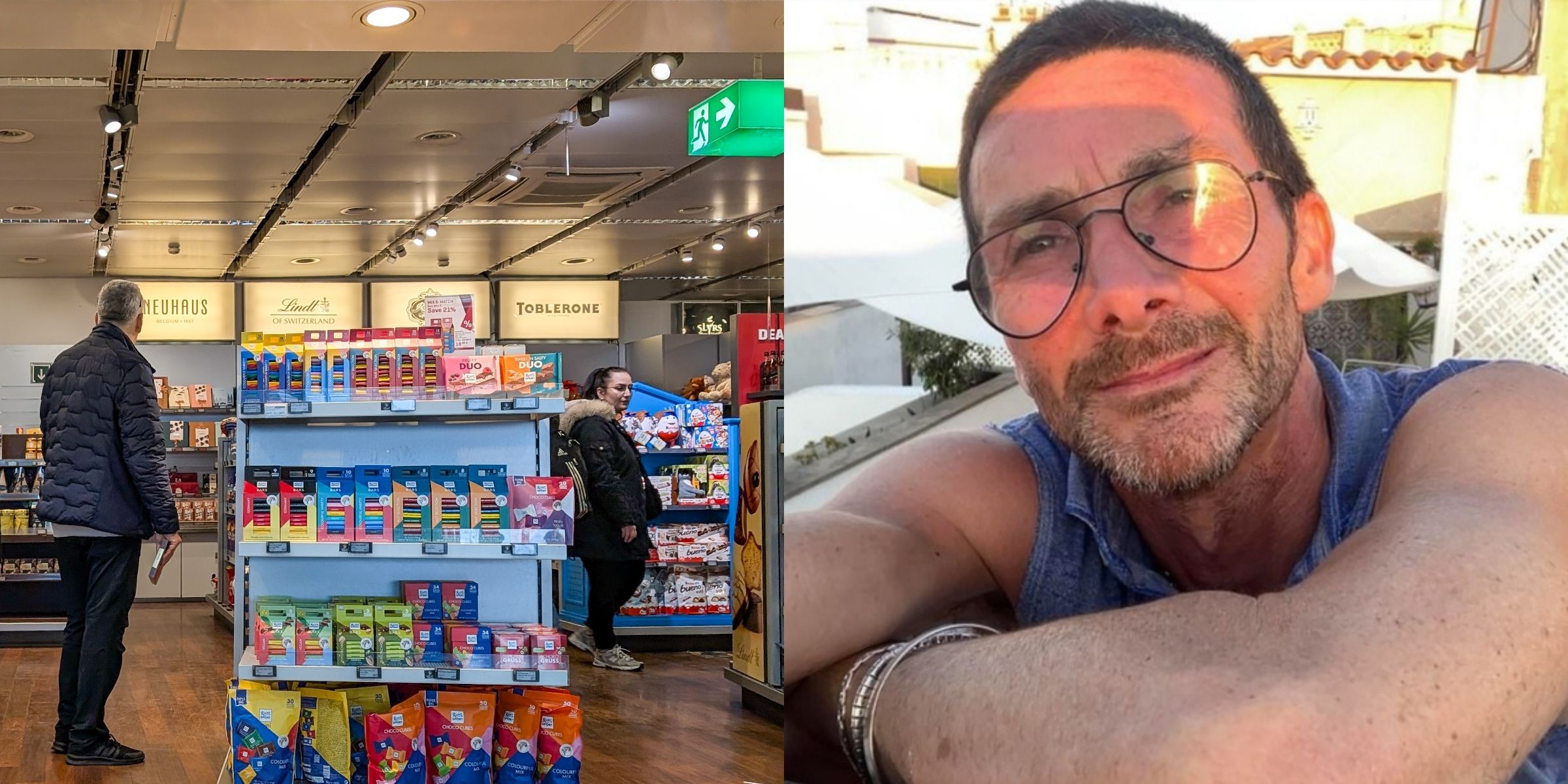 A food shop | Walker Smith | Source: Getty Images | Facebook/Daily Mail Video