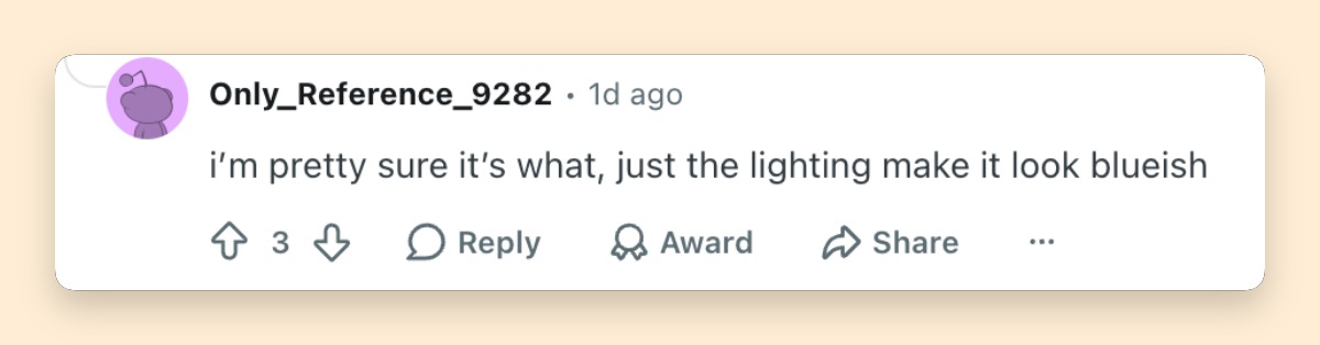 A netizen's comment about Dua Lipa's wedding look | Source: Source: Reddit/r/popculturechat
