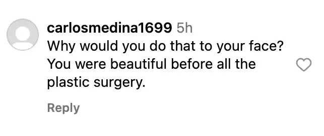 A fan comments on Helen Hunt's post | Source: Instagram/helenhunt