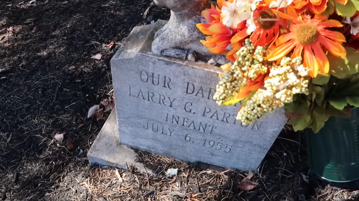 Dolly Parton's family gravesite in Sevierville, Tennessee | Source: YouTube/TheDailyWoo