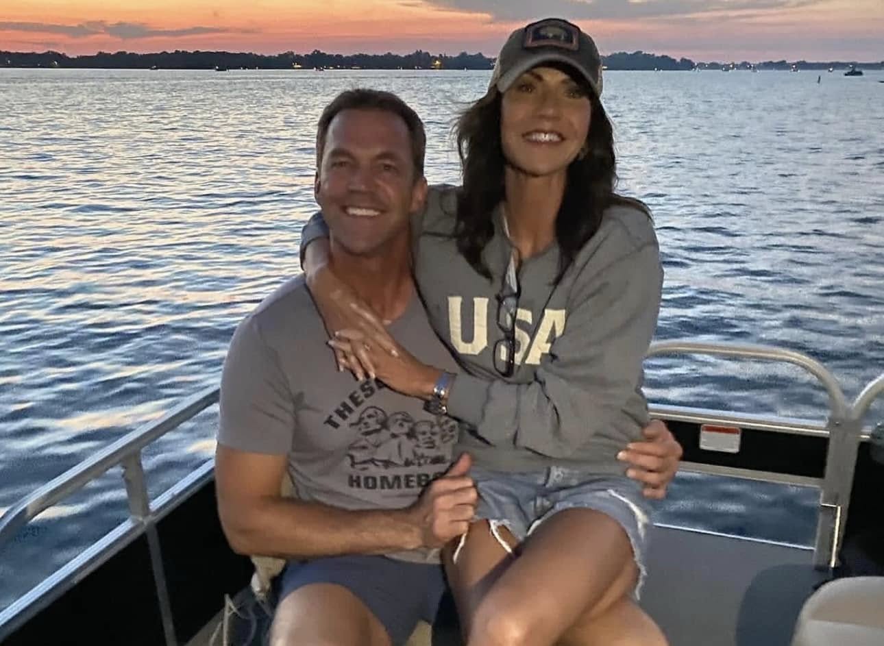 Bryon and Kristi Noem seen in a post dated May, 24, 2024 | Source: Facebook/fgbryonnoem