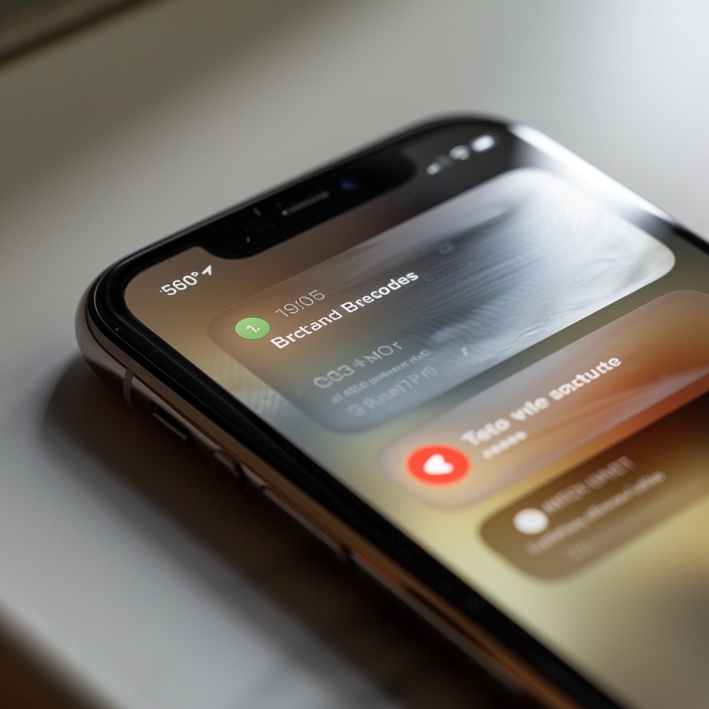 Notifications on a phone | Source: Midjourney
