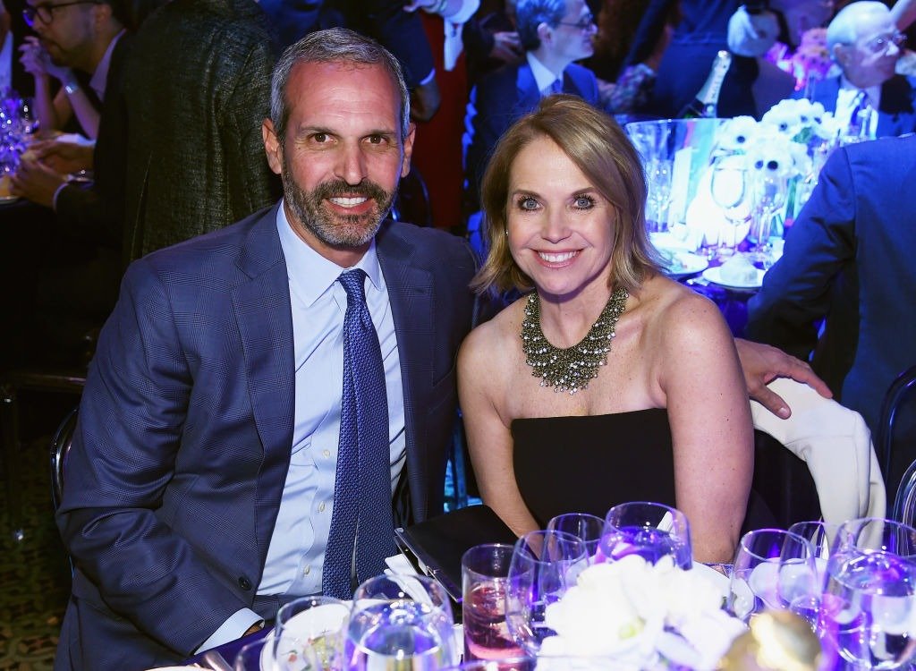  John Molner and Katie Couric at the City Harvest's 35th Anniversary Gala at Cipriani 42nd Street on April 24, 2018. | Photo: Getty Images.