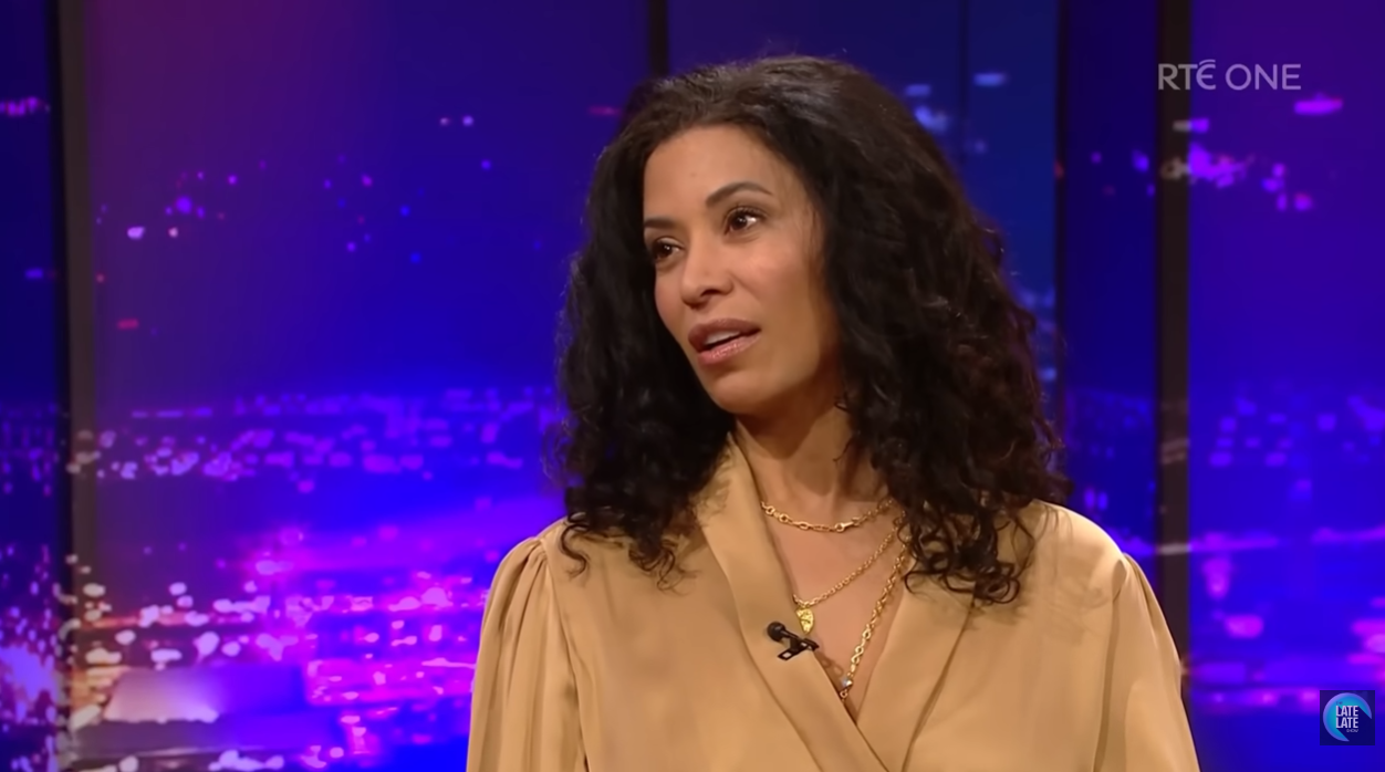 Lisa Phillips during her appearance on "The Late Late Show" on 1 March 2026. | Source: YouTube/The Late Late Show