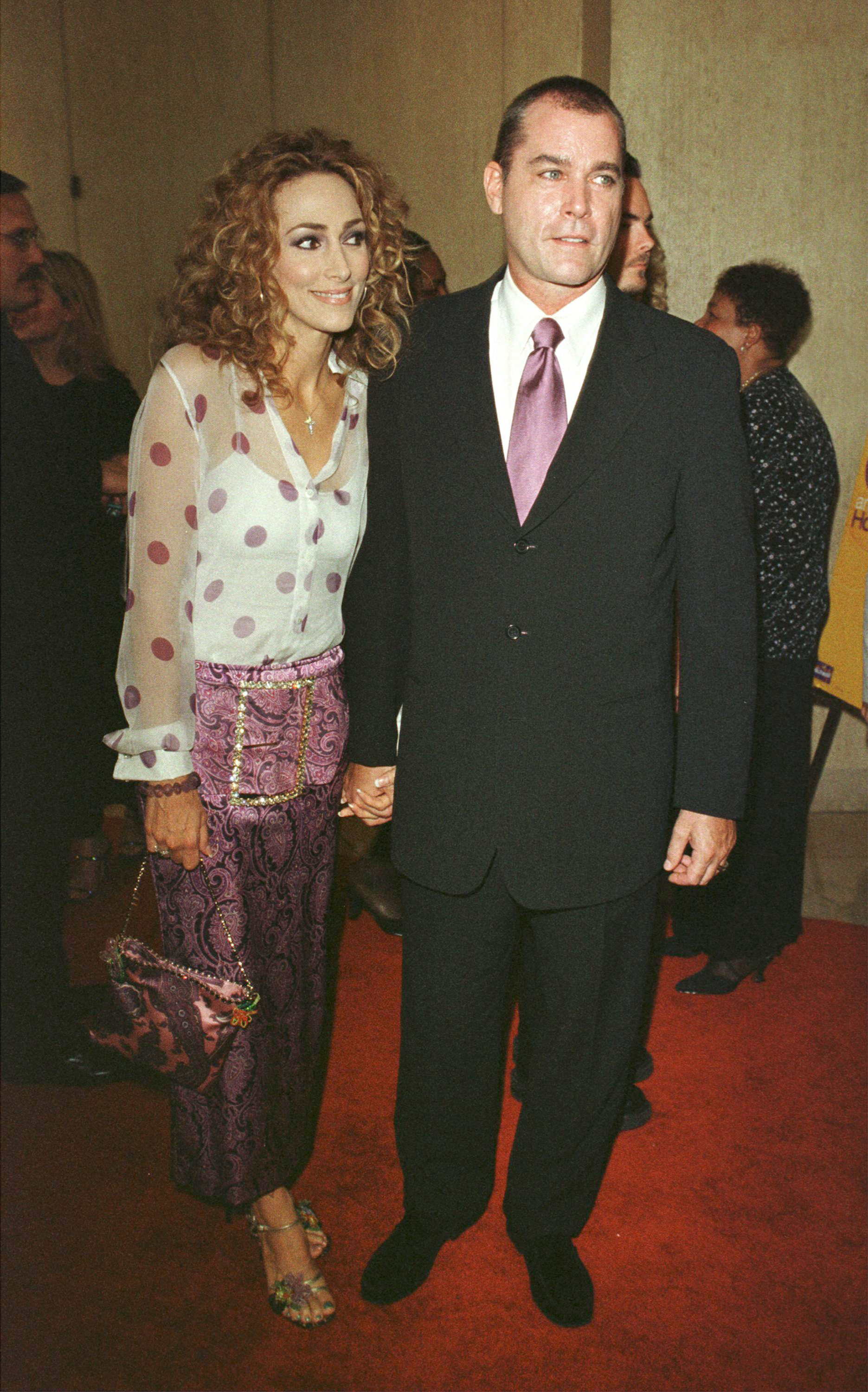 Ray Liotta and Michelle Grace arrive at the 2000 Hollywood Film Awards Gala Ceremony on August 7, 2000 in Beverly Hills. | Source: Getty Images