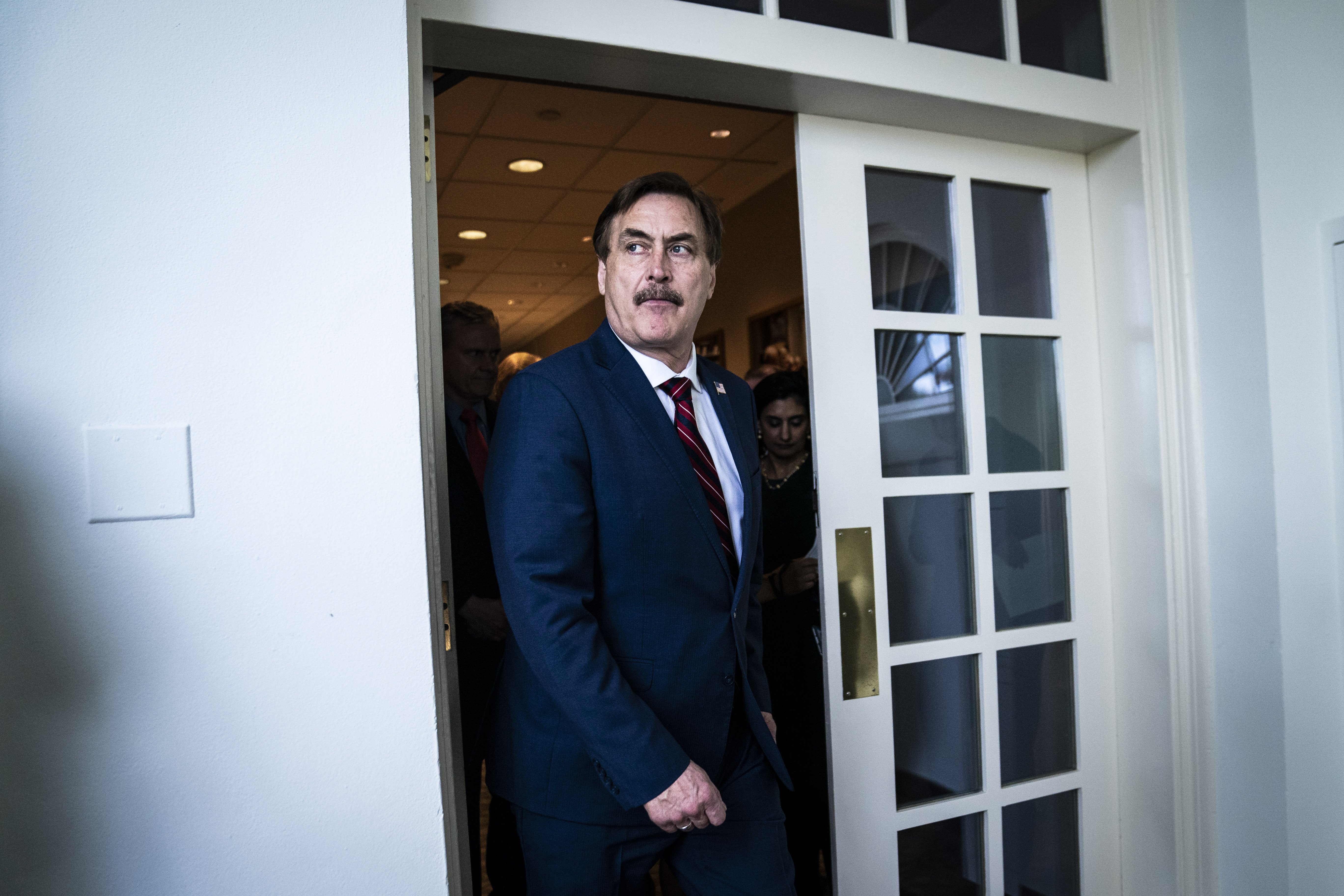 Dallas Yocum's ex-husband, Mike Lindell, on March 30, 2020, in Washington, DC | Source: Getty Images 
