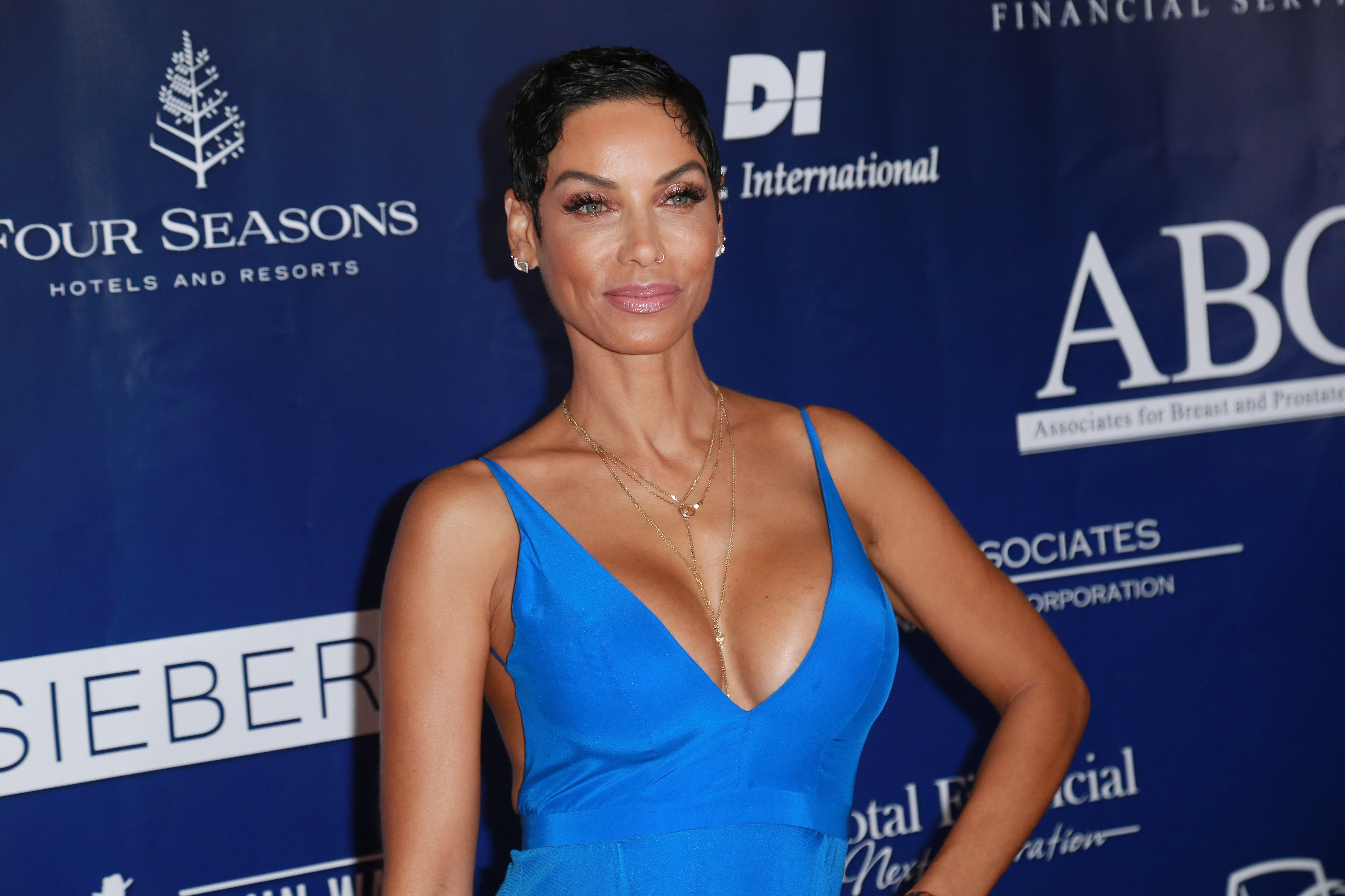 Mother-of-five Nicole Murphy at an event in Beverly Hills in November 2017. | Photo: Getty Images