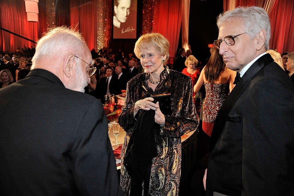  Frank Pierson, Diana Douglas Darrid and Bill Darrid during the AFI Lifetime Achievement Award: A Tribute to Michael Douglas held at Sony Pictures Studios | Photo: Getty Images