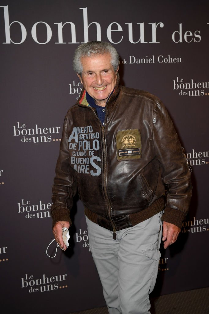 Claude Lelouch assiste à la première de "Le Bonheur Des Uns" à l'Opéra Pathé le 08 septembre 2020 à Paris, France. | Photo : Getty Images