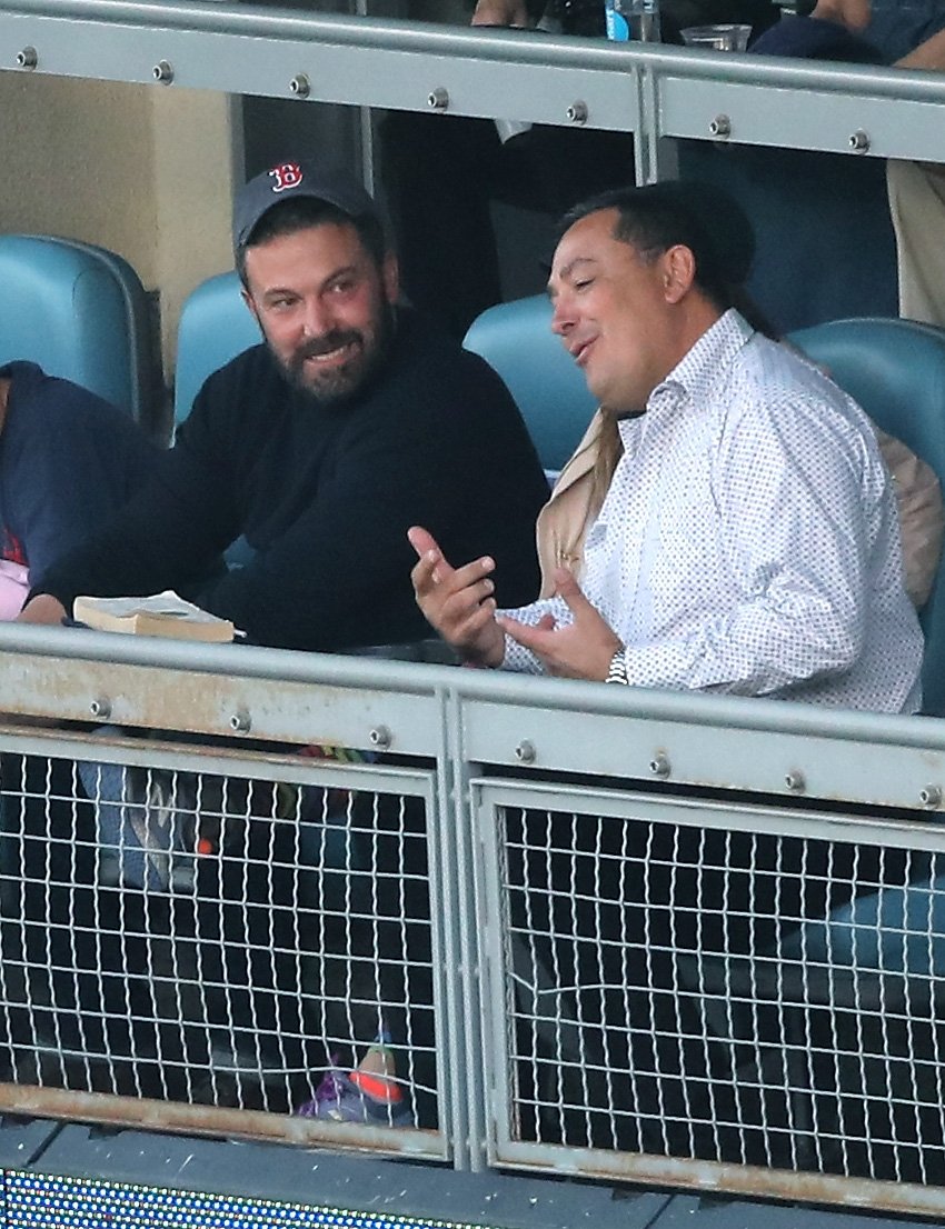 Ben Affleck attends Boston Red Sox v Los Angeles Dodgers game at Dodger Stadium on October 27, 2018 in Los Angeles, California | Source: Getty Images