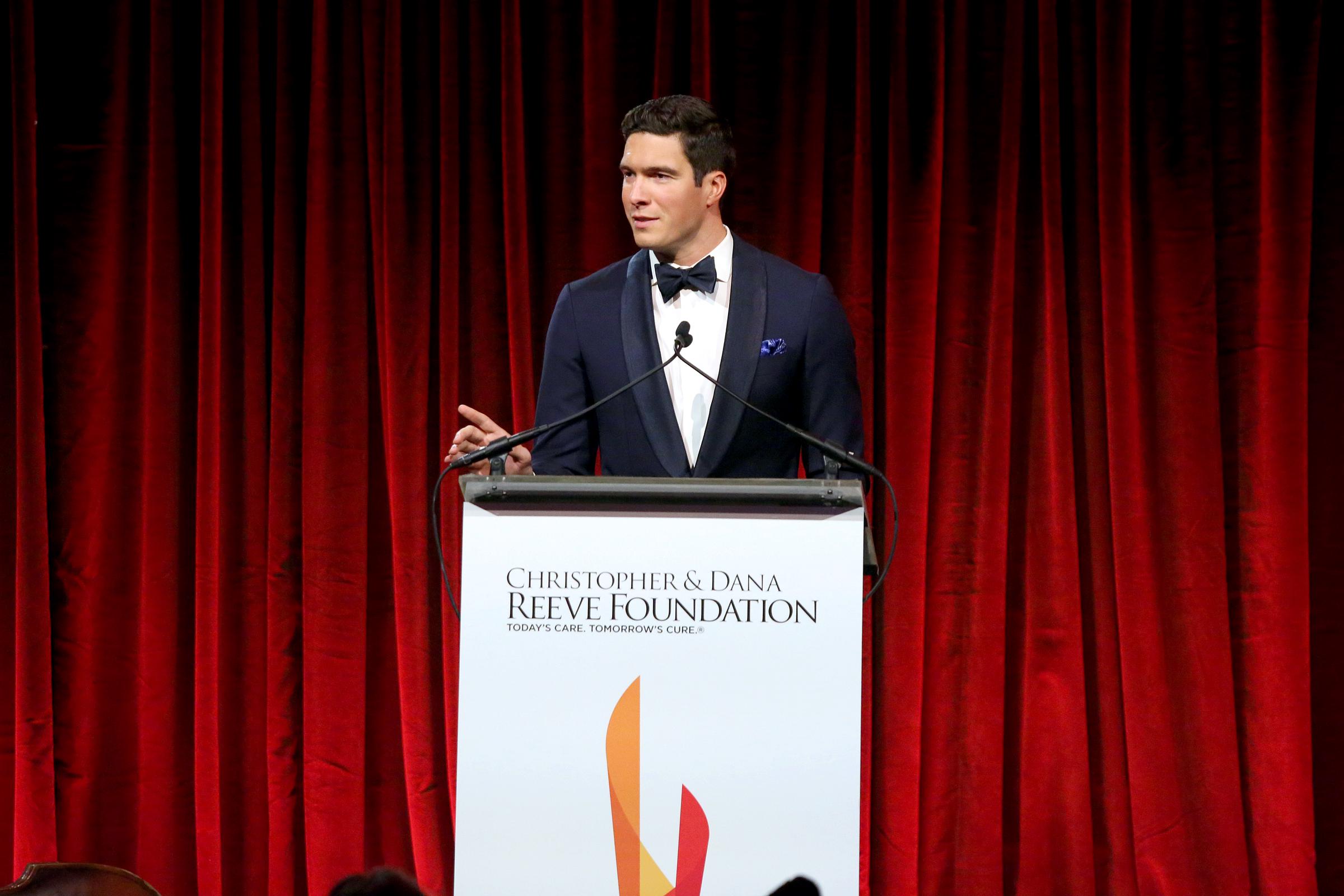 Will Reeve speaks onstage at the 2019 Christopher & Dana Reeve Foundation Gala on November 14, 2019 in New York City. | Source: Getty Images