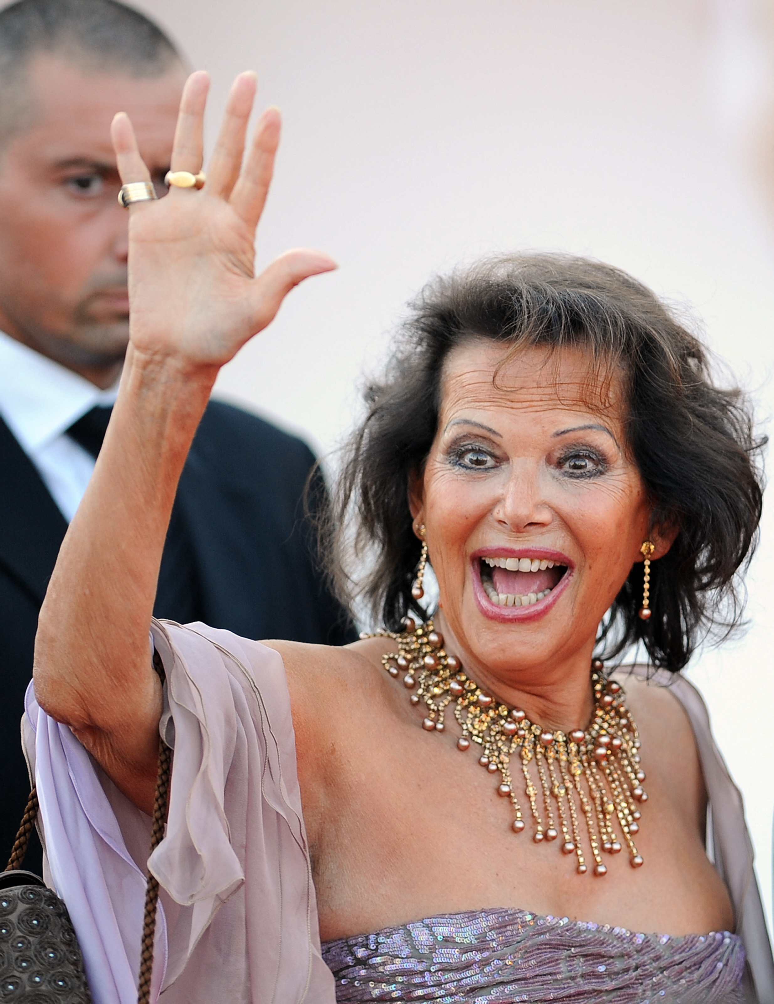 Claudia Cardinale at the screening of 