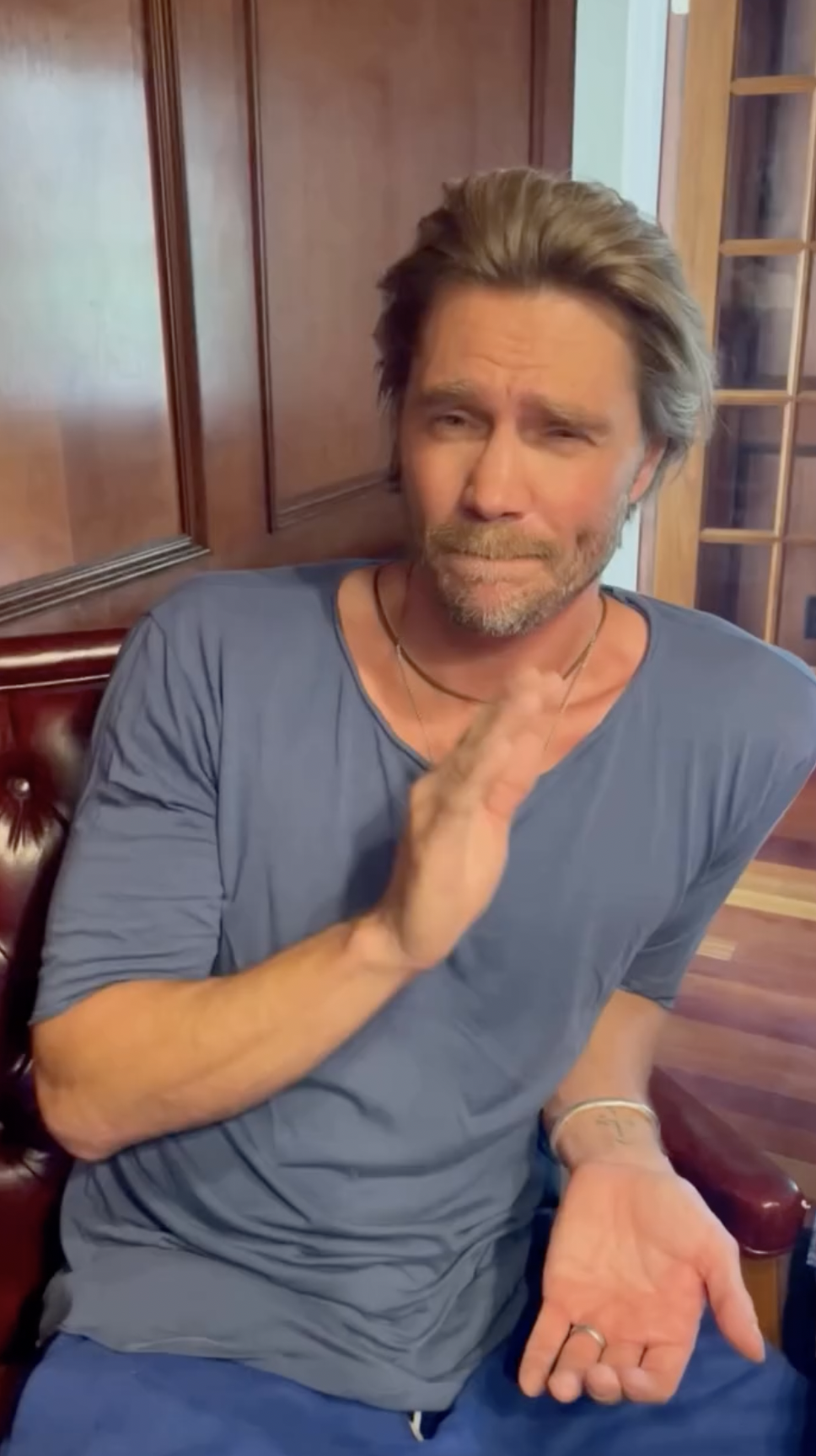 Chad Michael Murray from a post dated July 22, 2025. | Source: Instagram/chadmichaelmurray