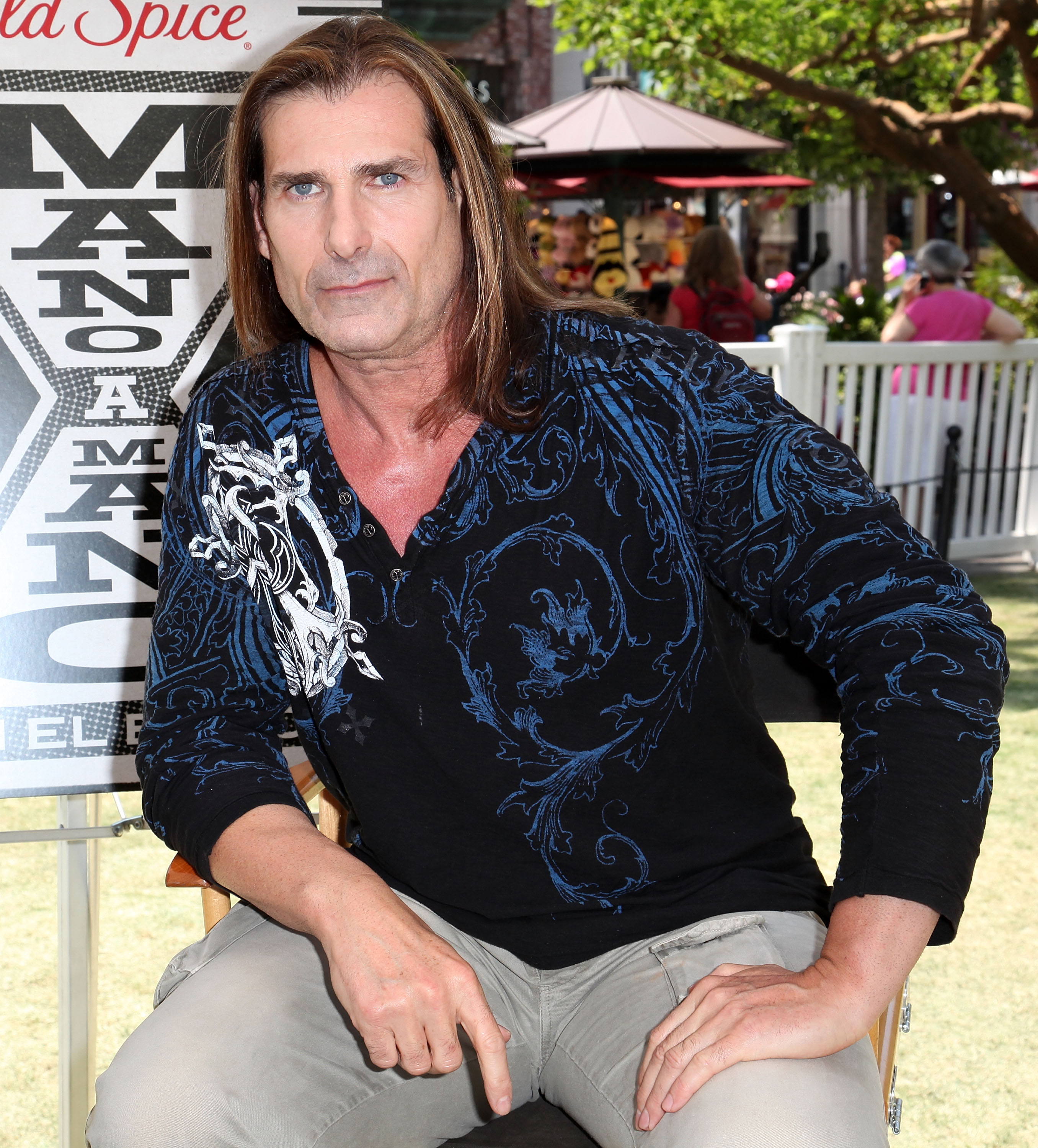 Fabio attends Old Spice challenge at The Grove on July 28, 2011 in Los Angeles, California | Source: Getty Images