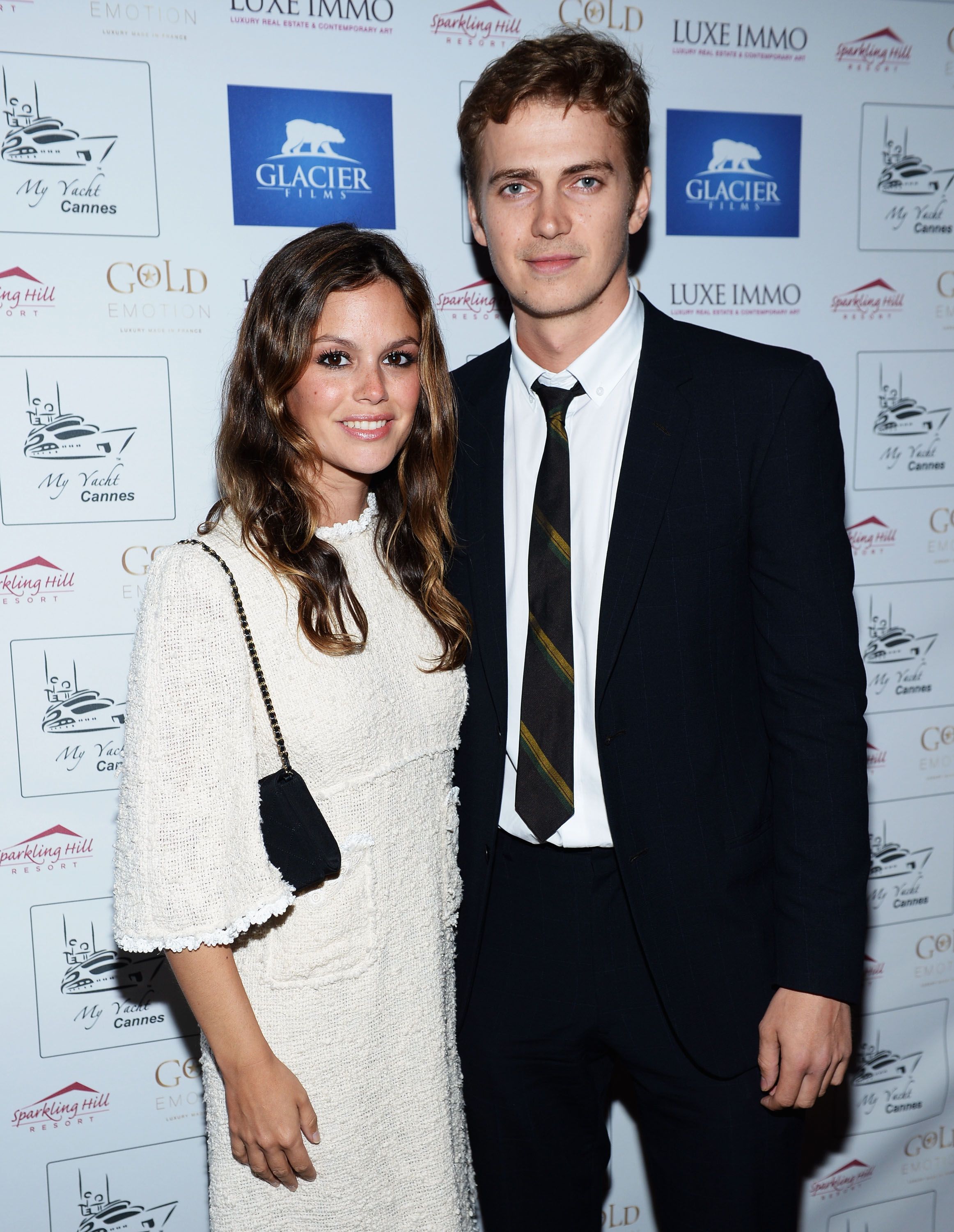 Rachel Bilson and Hayden Christensen during the Glacier Films launch party on May 19, 2013 in Cannes, France | Source: Getty Images