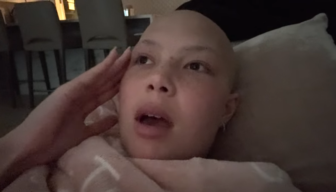 Isabella Strahan shares an update on her battle with cancer in a video shared on May 23, 2024. | Source: YouTube/IsabellaStrahan