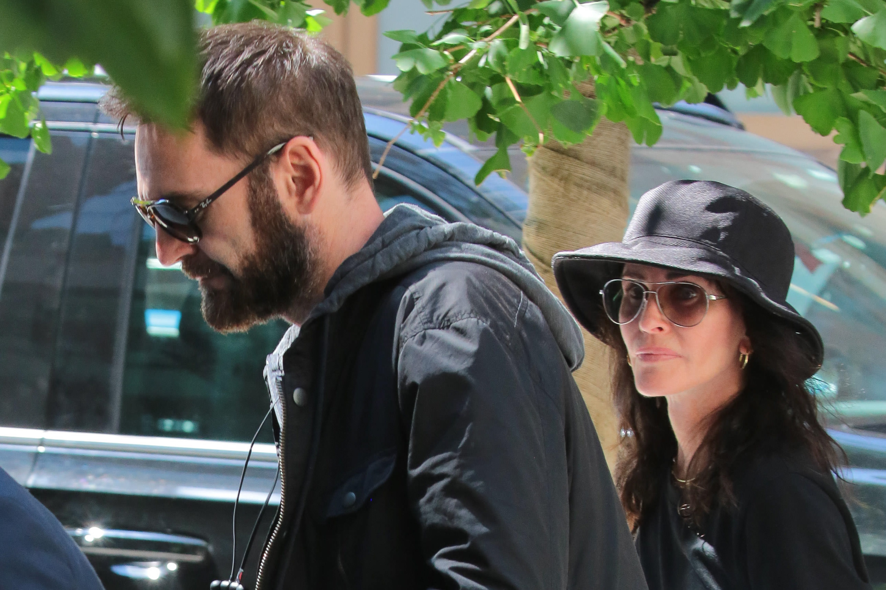 Johnny McDaid and Courteney Cox spotted on September 8, 2023, in New York City. | Source: Getty Images