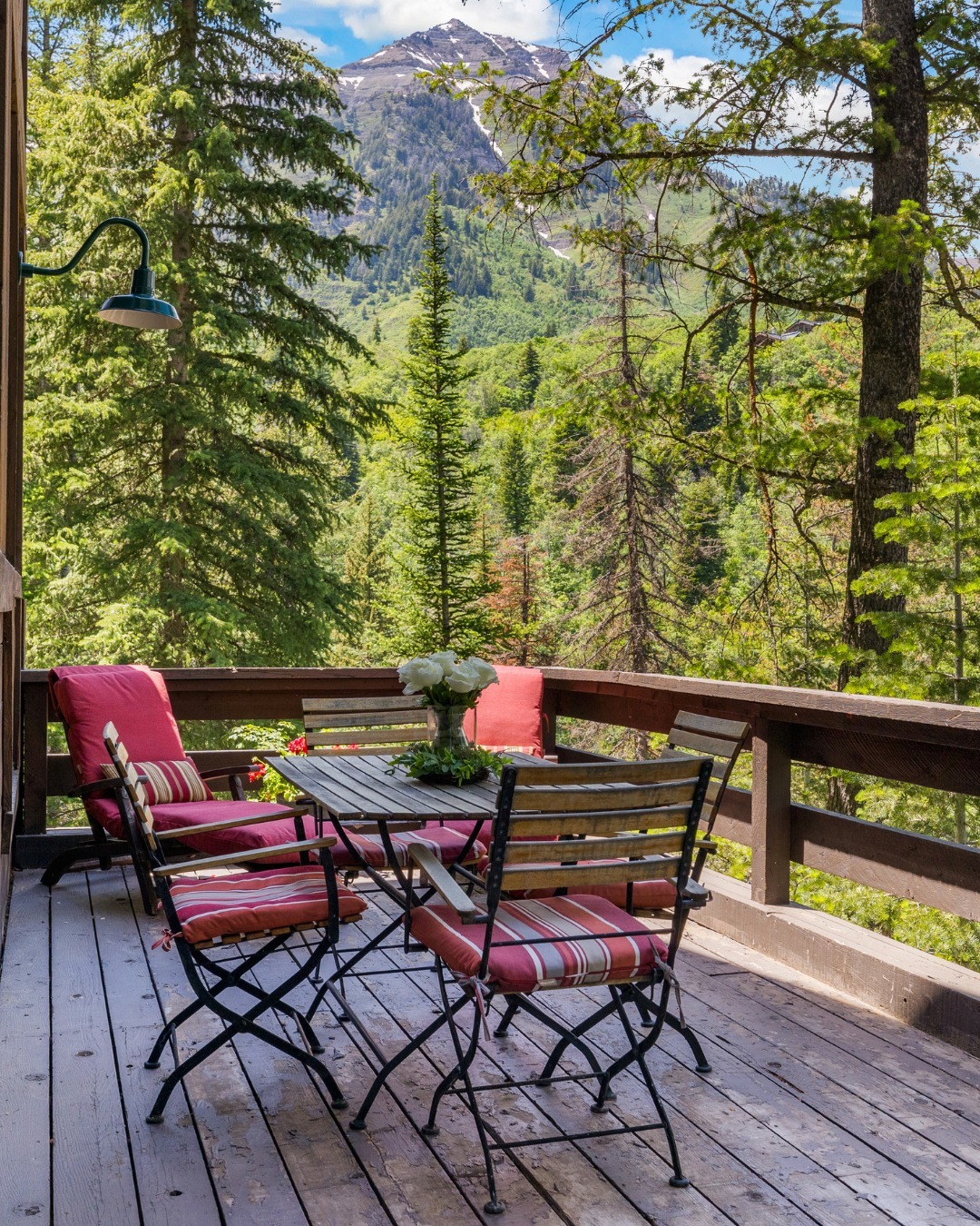 Sibylle Szaggars Redford's Utah home from a post dated July 6, 2024. | Source: Instagram/windermere