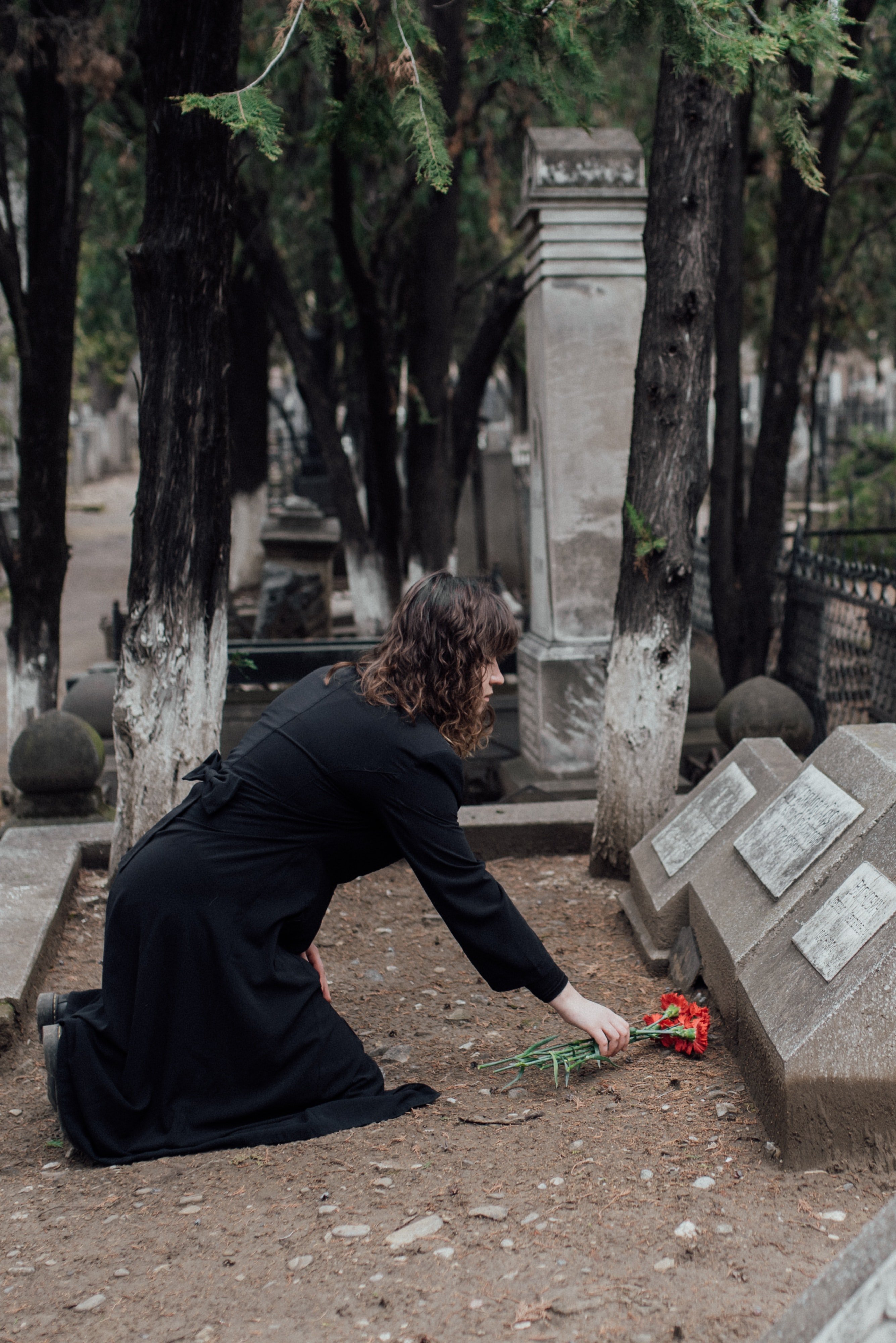 Eva paid a visit to Amelia's grave once every month | Photo: Pexels