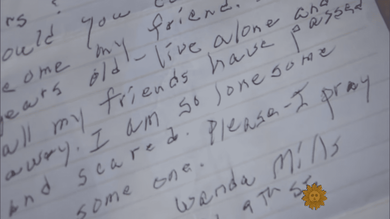 Carta de Mills a Brooks | Foto: YouTube/CBS Sunday Morning