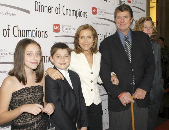 Meredith Vieira, Richard M. Cohen, Benjamin, Lily, and Gabriel at the Kodak Theater on September 16, 2005 in Hollywood, California. | Photo: Getty Images