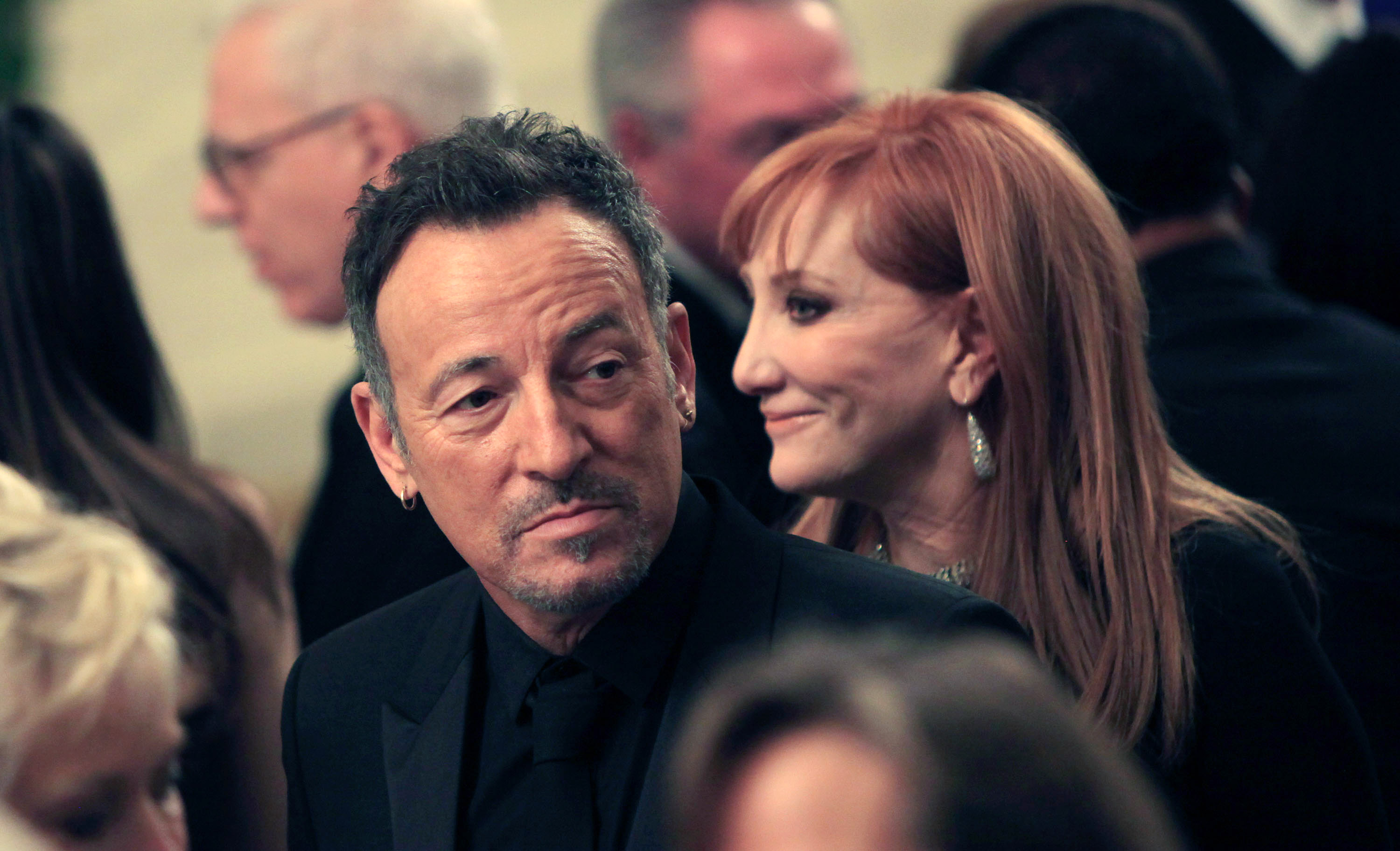 Bruce Springsteen and Patti Scialfa at the 27th Annual Kennedy Center Honors at John F. Kennedy Center for the Performing Arts on December 7, 2014, in Washington, DC. | Source: Getty Images