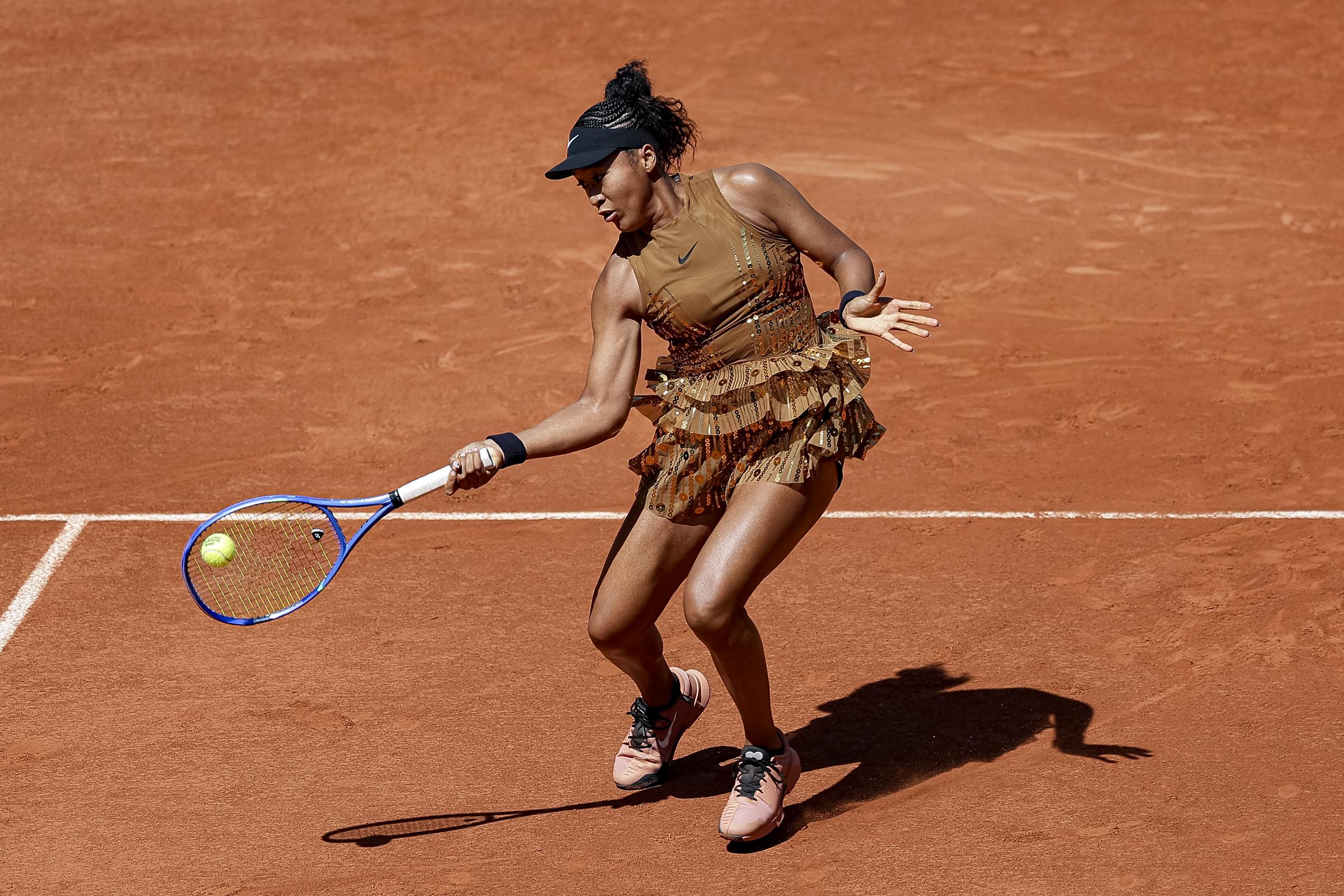 Naomi Osaka during her match against Laura Siegemund of Germany during the Women's Singles on Day 3 of the French Open in Paris, France on May 26, 2026. | Source: Getty Images