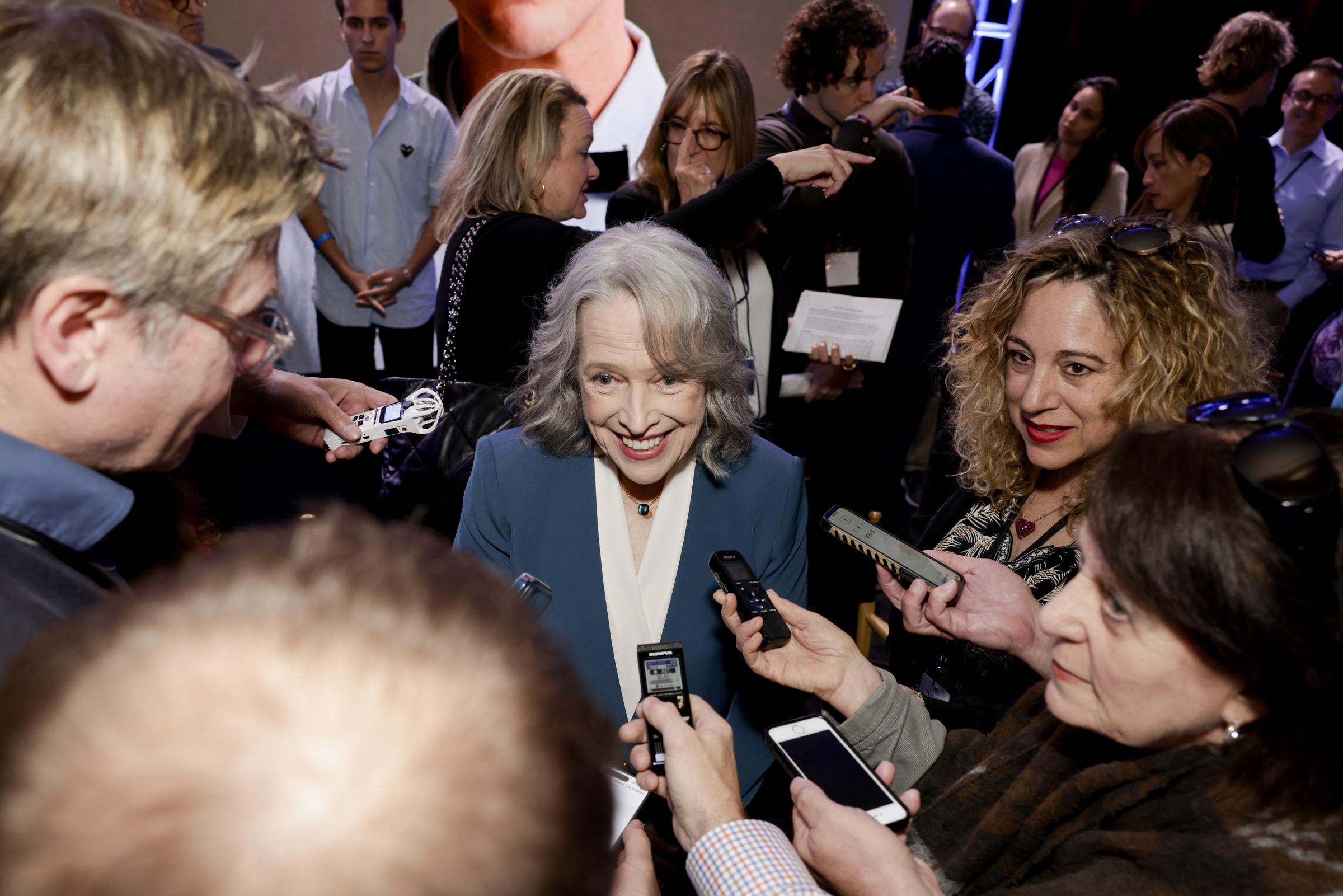 Kathy Bates at the TCA Summer Press Tour in Pasadena, California on July 13, 2024 | Source: Getty Images