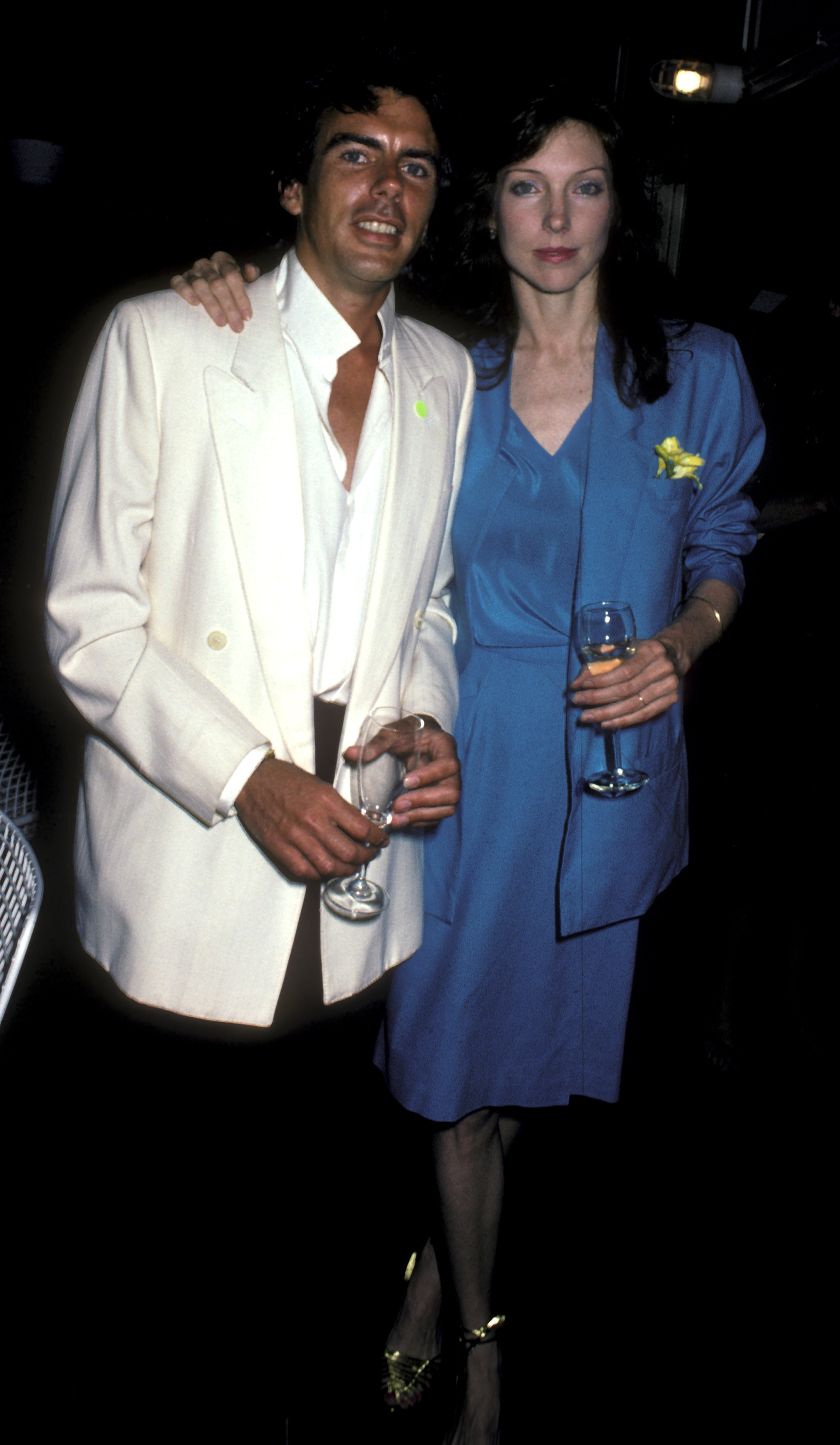 Michael Wilding Jr. and Brooke Plance sighted on May 19, 1986, in New York City | Source: Getty Images