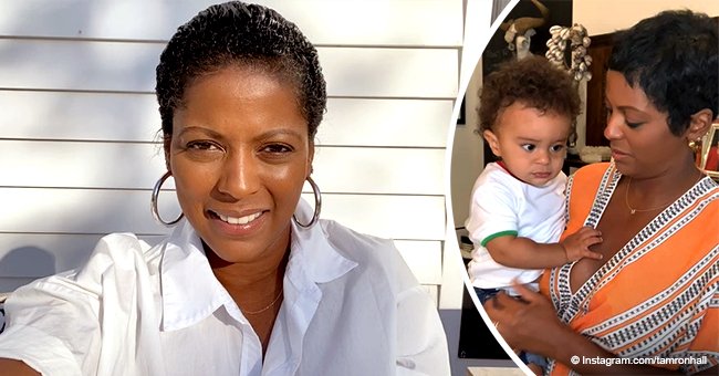 Get a Glimpse of Tamron Hall's Son Moses in Her Latest Interview Video ...