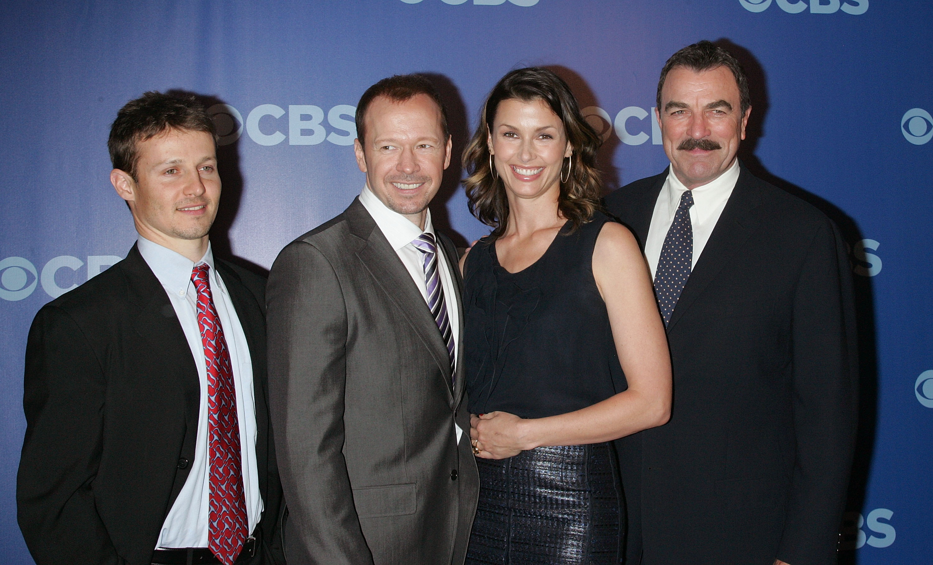 The cast of "Blue Bloods" at the 2010 CBS Upfront at The Tent at Lincoln Center on May 19 in New York. | Source: Getty Images