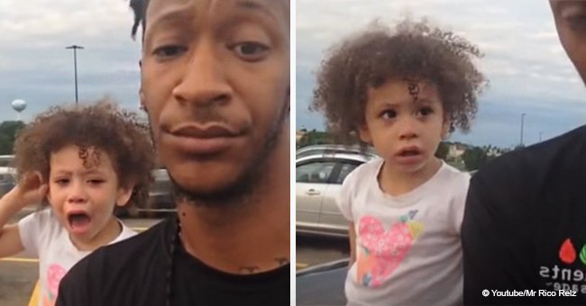 Dad brilliantly ended toddler's public tantrum in viral video watched by over 22 million people 