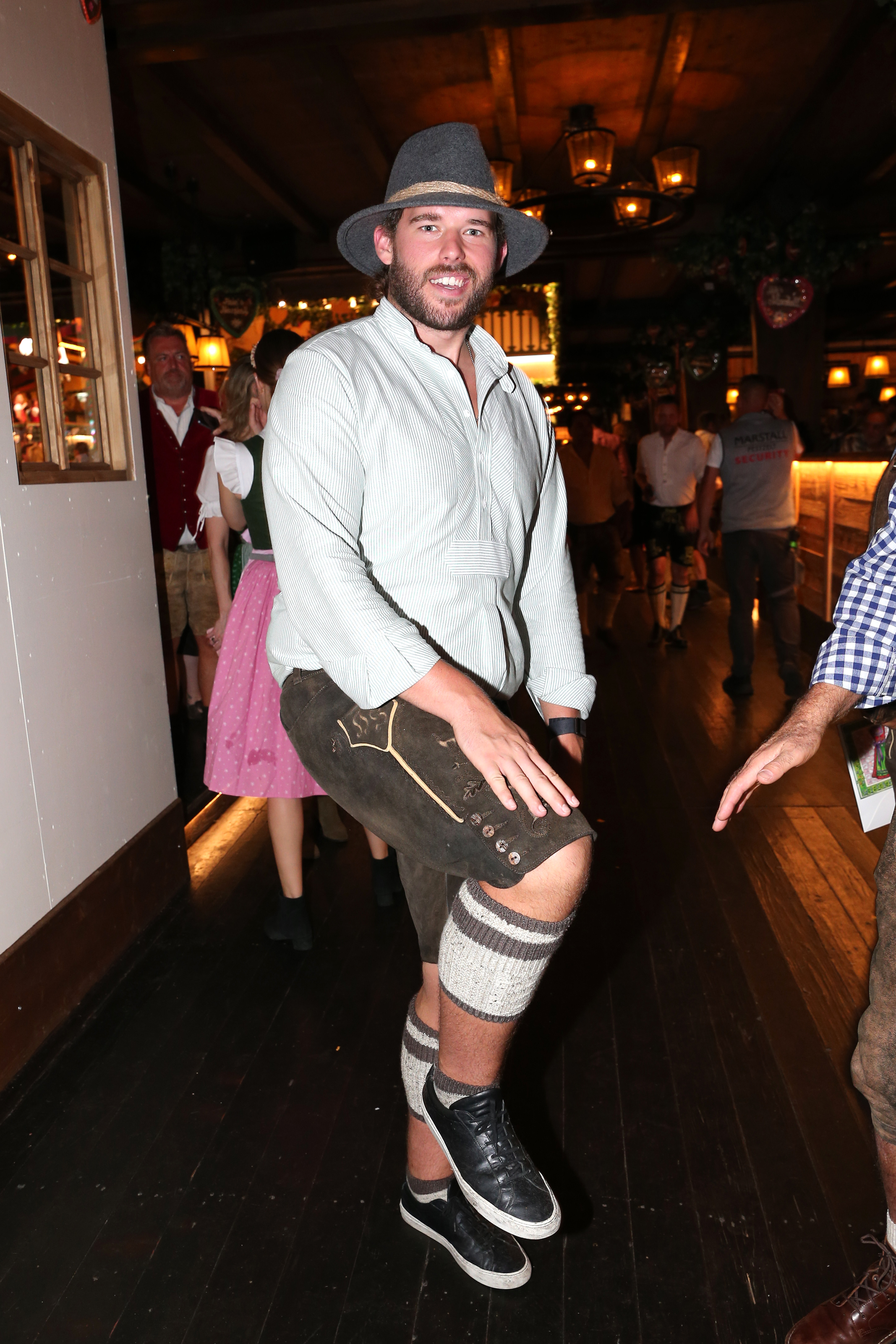 Christopher Schwarzenegger during the 188th Oktoberfest on September 21, 2023, in Munich, Germany | Source: Getty Images