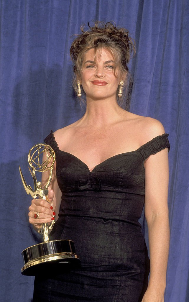 Kirstie Alley en la 43a edición anual de los Premios Emmy. | Foto: Getty Images