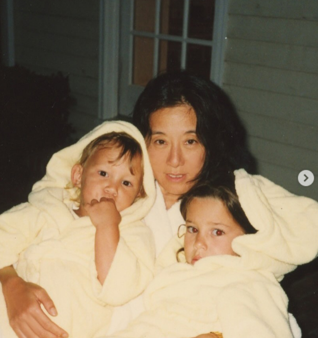 Vera Wang took immense pride in her daughter, Josephine Becker, who went on to earn an Ivy League education from Harvard University. In this photo, she posed with her daughters during a throwback moment uploaded on May 11, 2025. | Source: Instagram/verawang