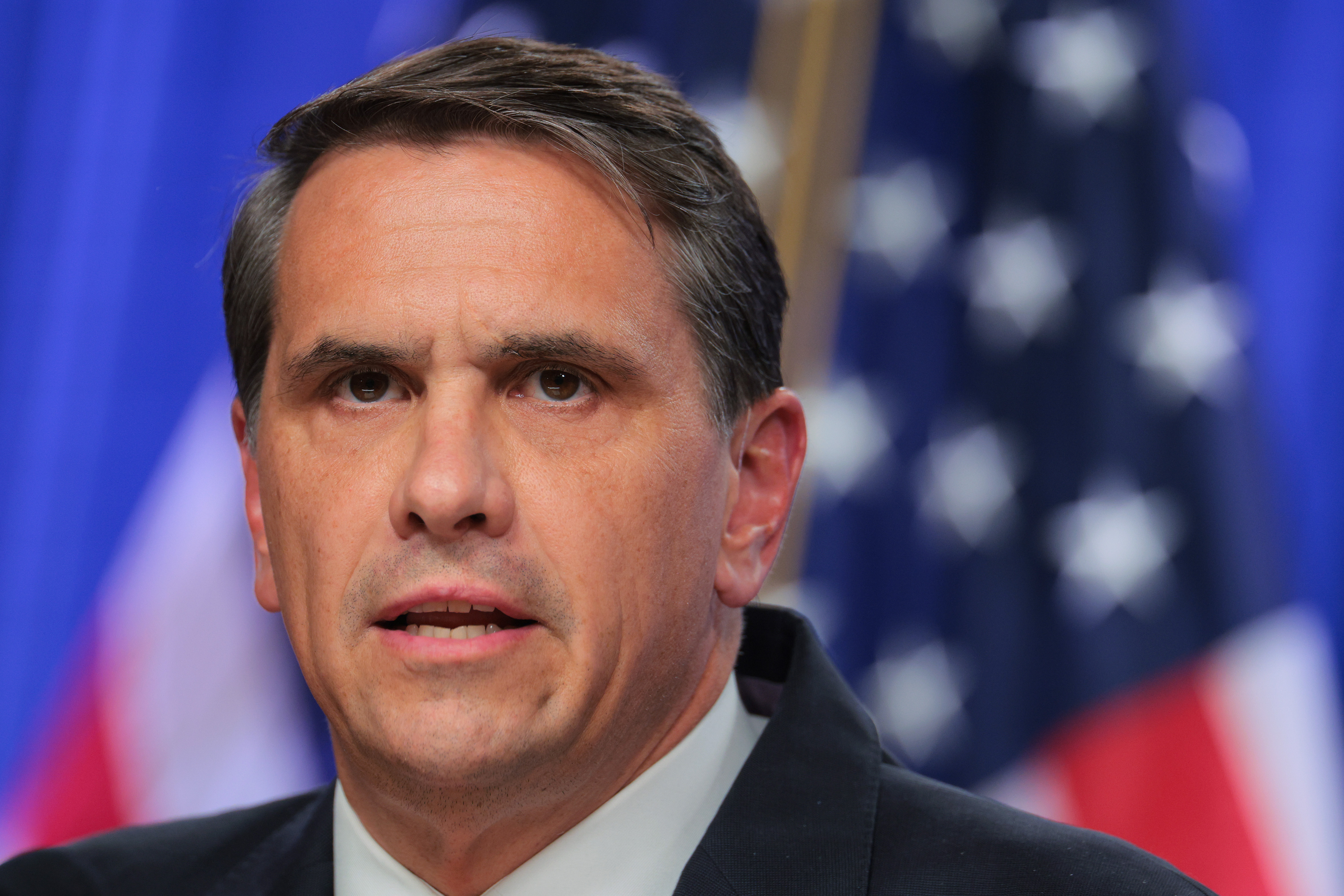 Acting Attorney General Todd Blanche. | Source: Getty Images