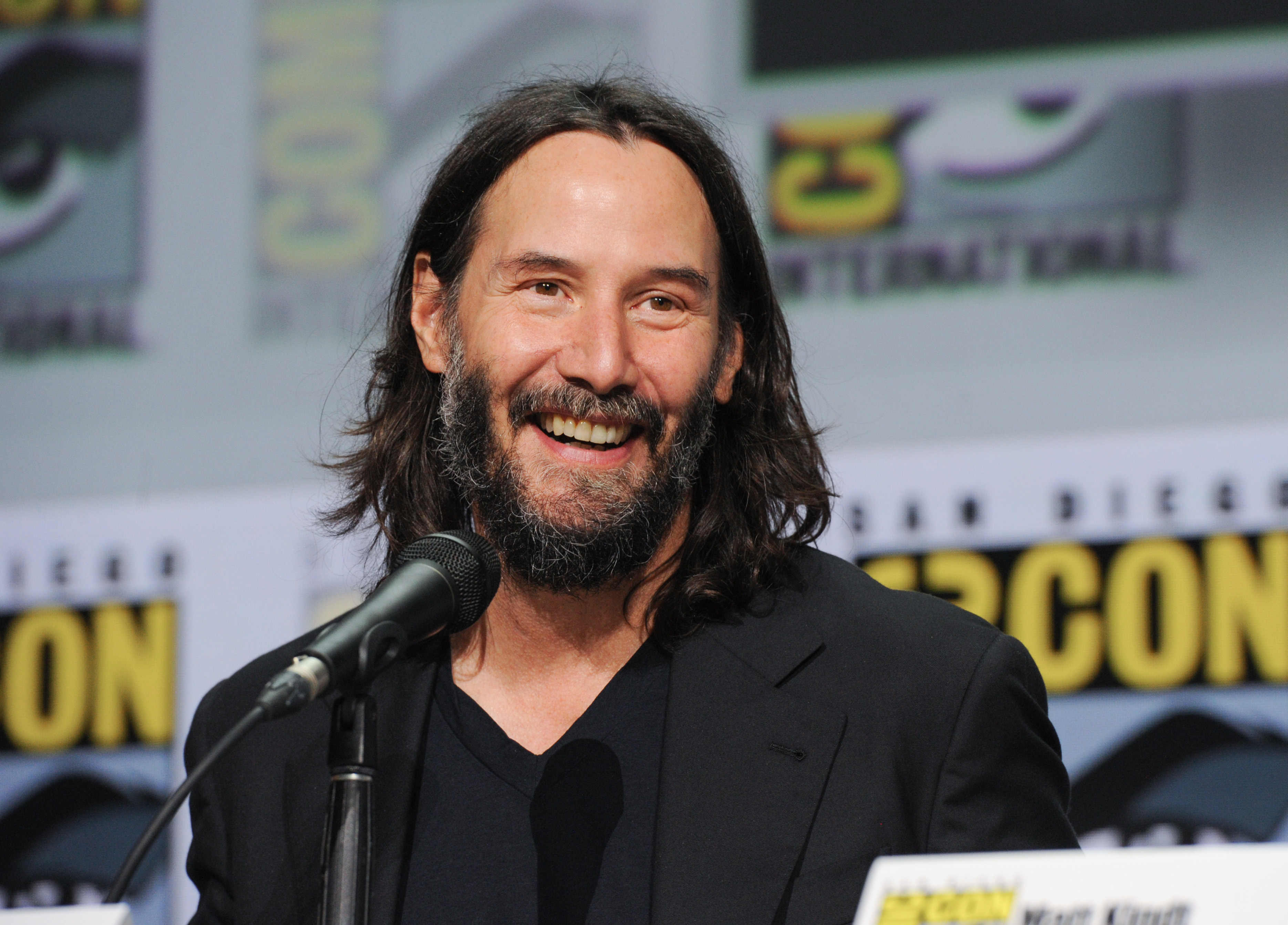 Keanu Reeves during 2022 Comic-Con International on July 22, 2022 in San Diego, California. | Source: Getty Images