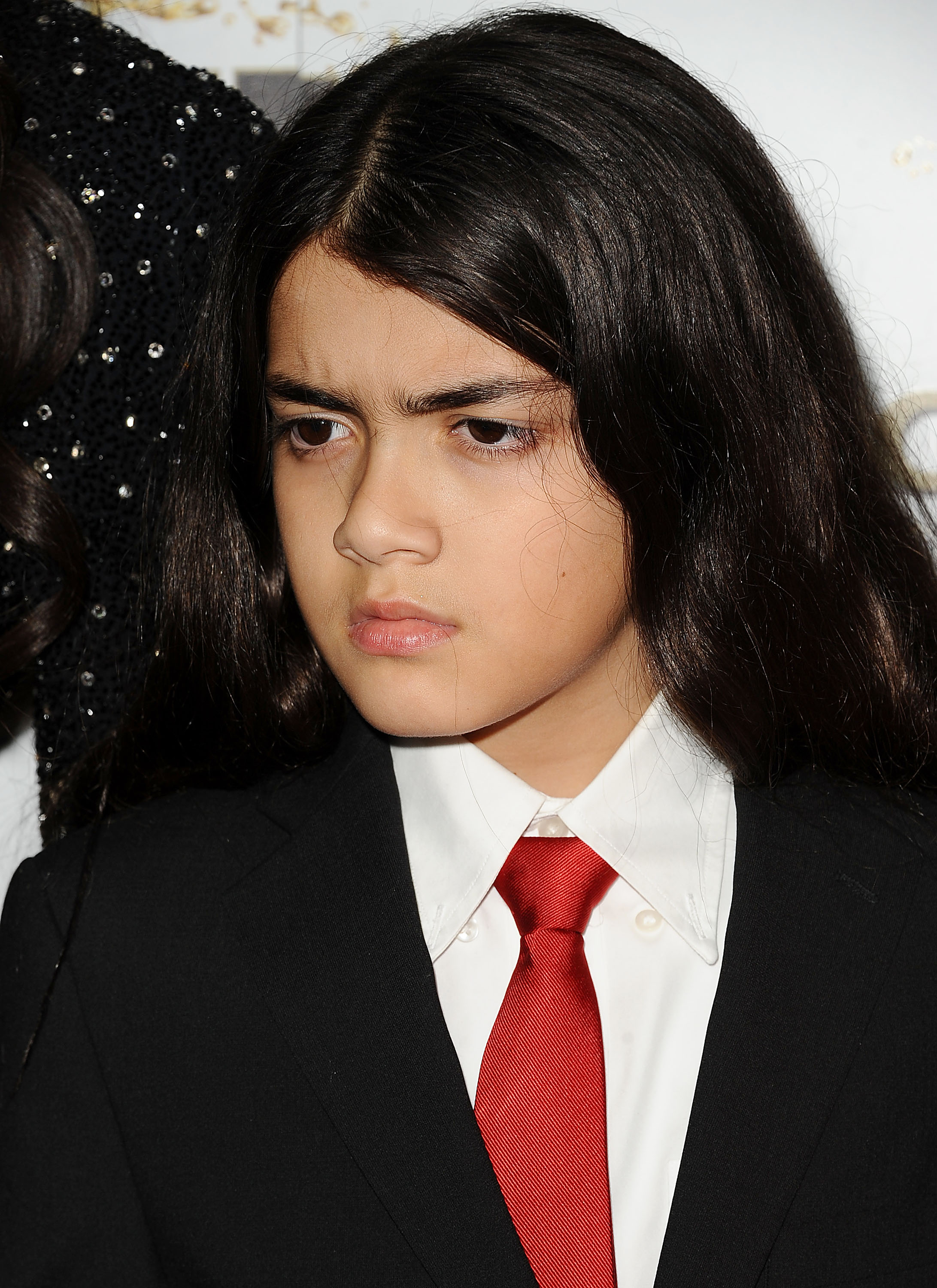 Blanket Jackson at the Mr. Pink Ginseng Drink launch party in Beverly Hills, California on October 11, 2012 | Source: Getty Images