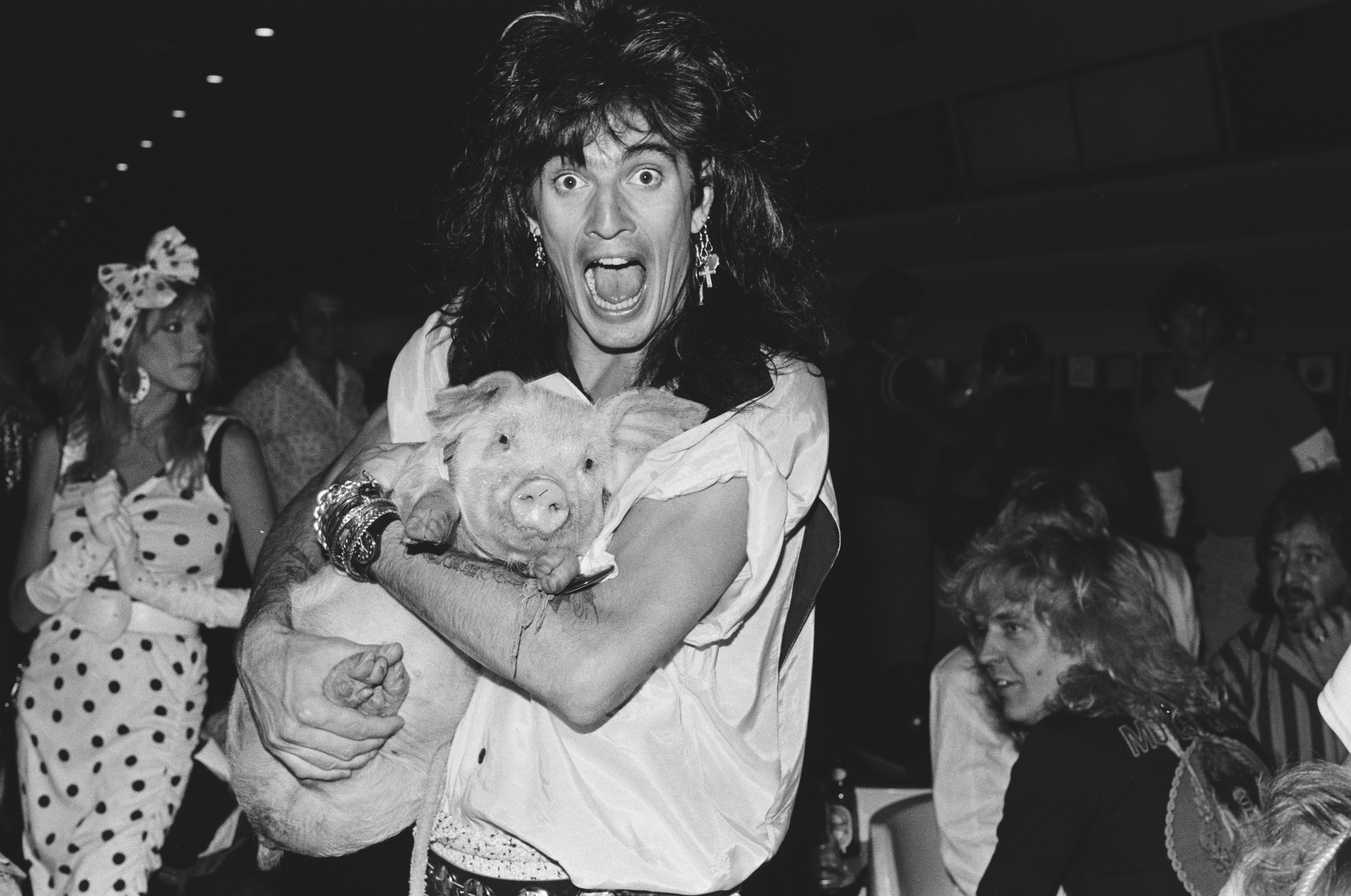 Tommy Lee of Mötley Crüe poses for a photo circa 1985 | Source: Getty Images