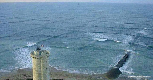 Have you ever seen 'square waves' in the ocean? This is what it means