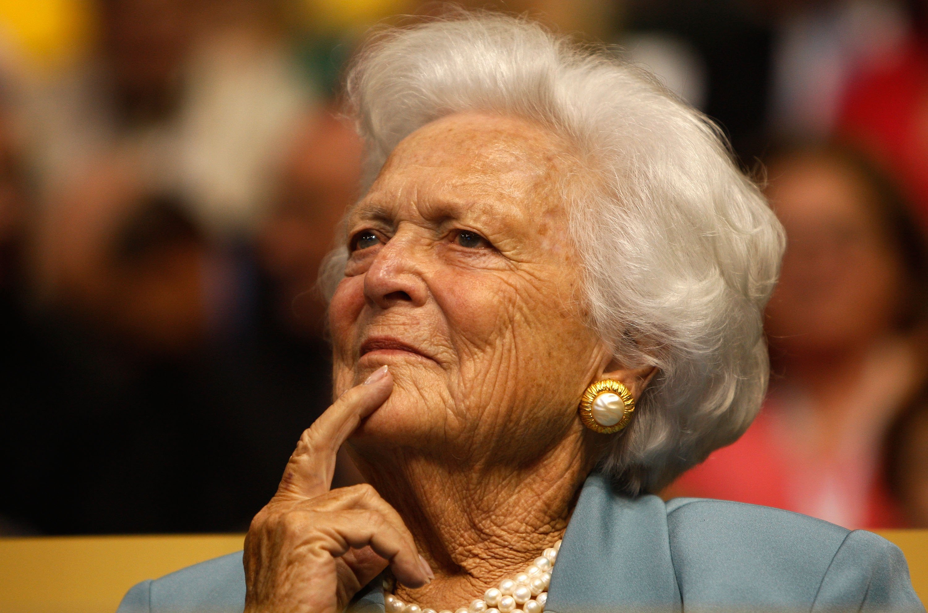 Barbara Bush at the Republican National Convention in St. Paul, Minnesota | Photo: Getty Images