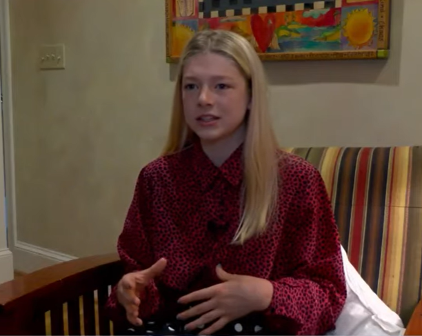 Hunter Schafer, from a video dated May 14, 2016 | Source: YouTube/@CBS17