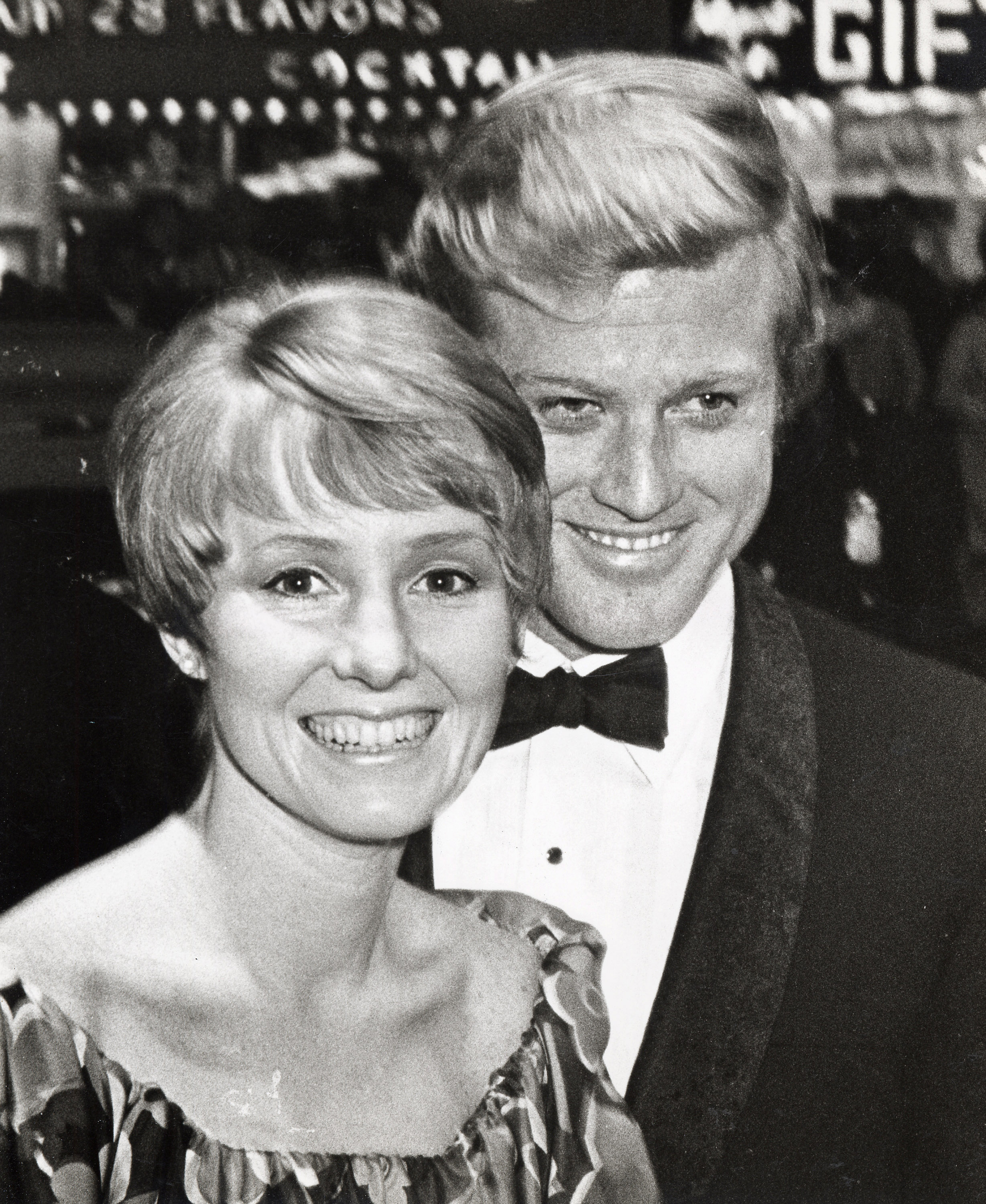 Robert Redford and Lola Redford at the "Barefoot in the Park" premiere in New York City on May 24, 1967. | Source: Getty Images