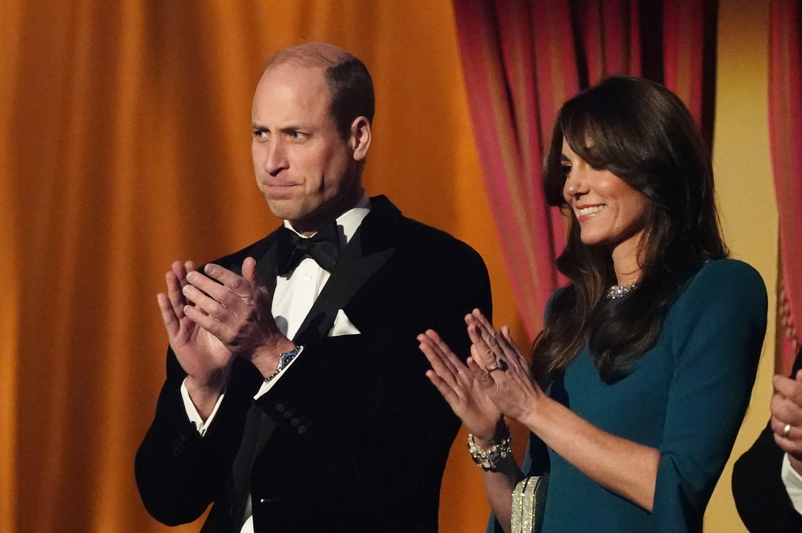 Prince William and Princess Catherine at The Royal Variety Performance in London, England on November 30, 2023 | Source: Getty Images